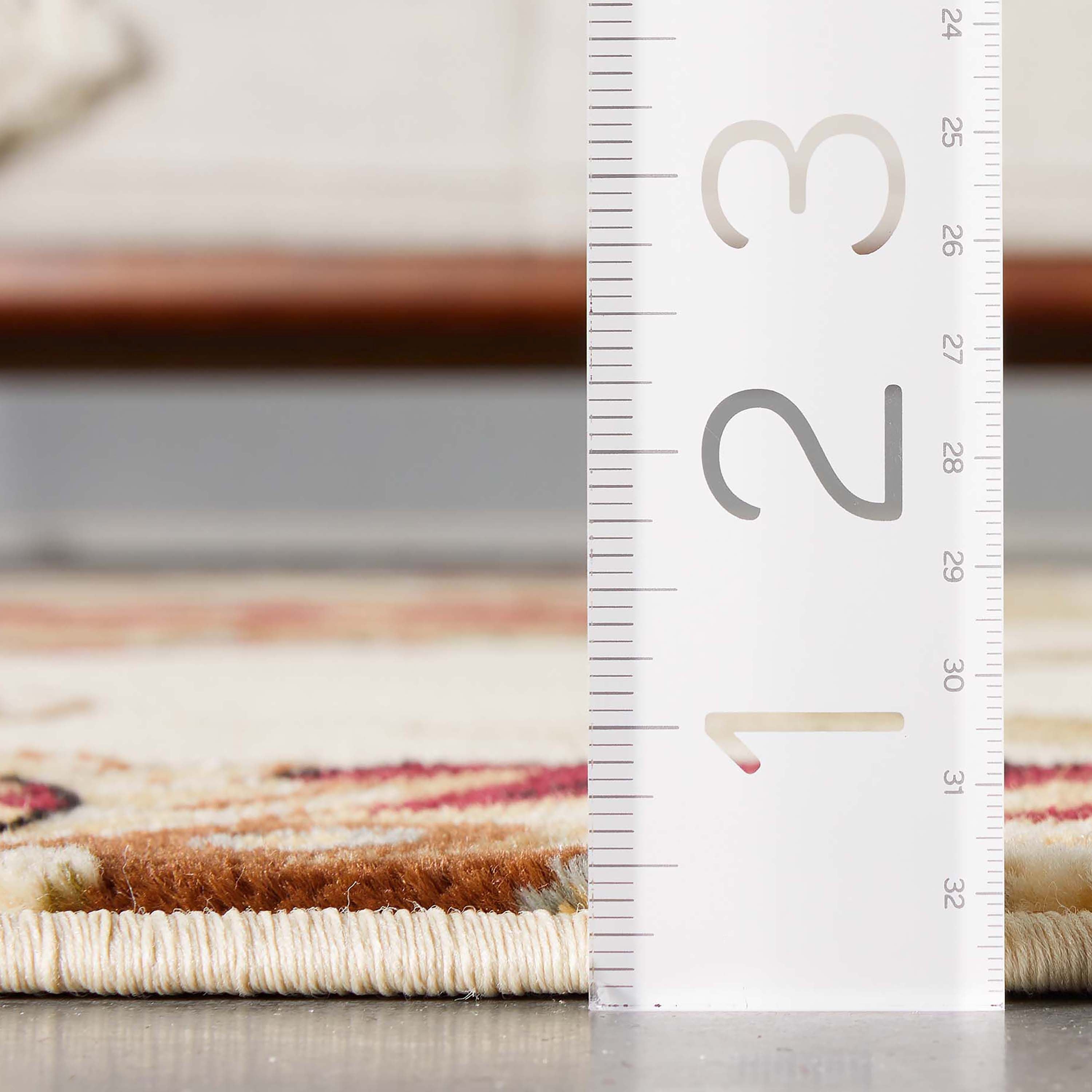 Ashley Orientalischer Elfenbein-Orientalteppich