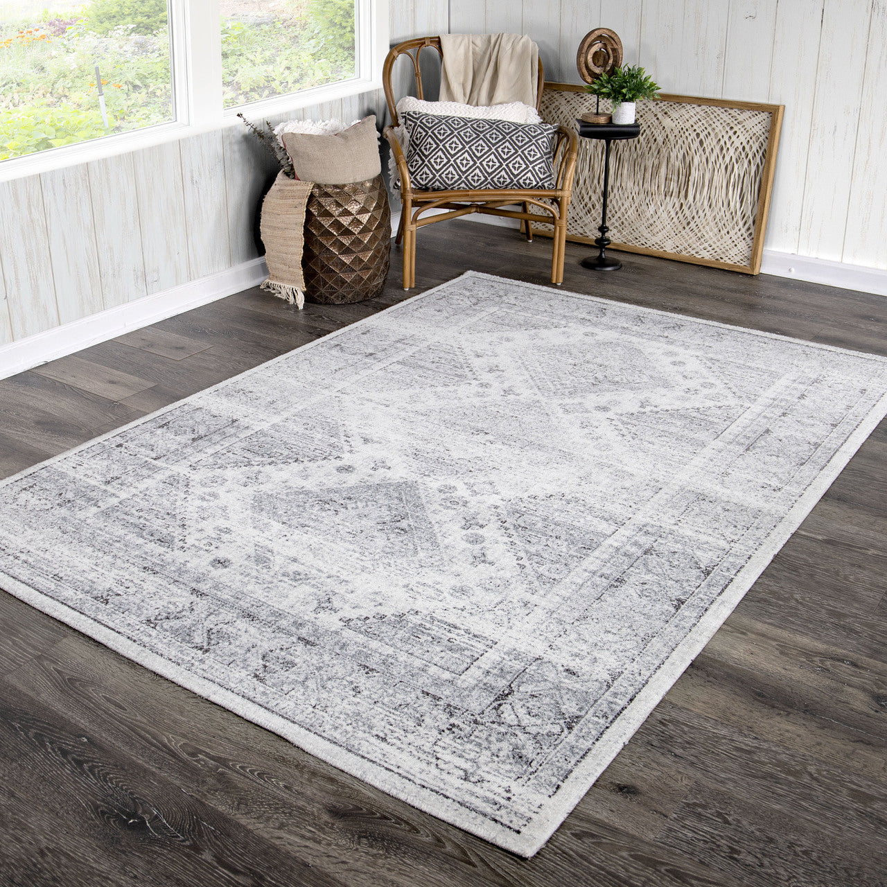Bali Diamonds Direct Off-White-Teppich im Ausverkauf