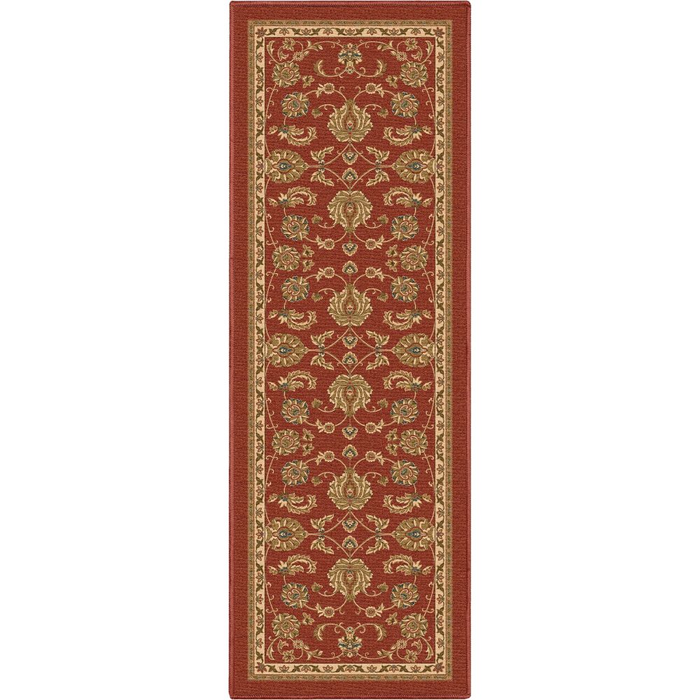 Tabriz Traditioneller orientalischer Flachgewebe-Teppich mit Baumwollr&uuml;cken