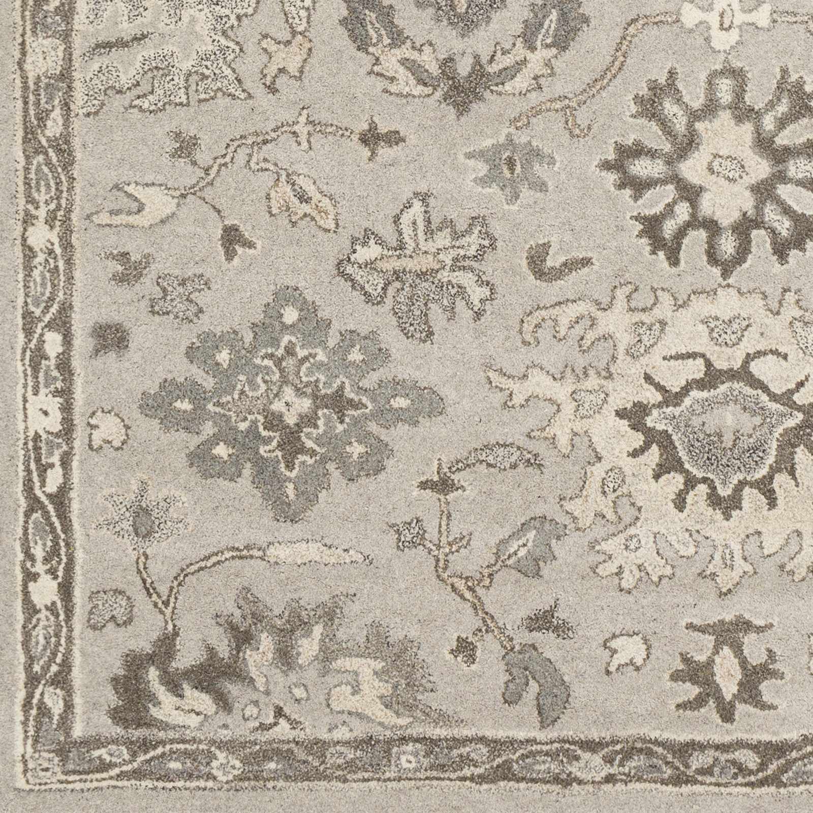 Willimantic Beige Teppich aus dicker Wolle