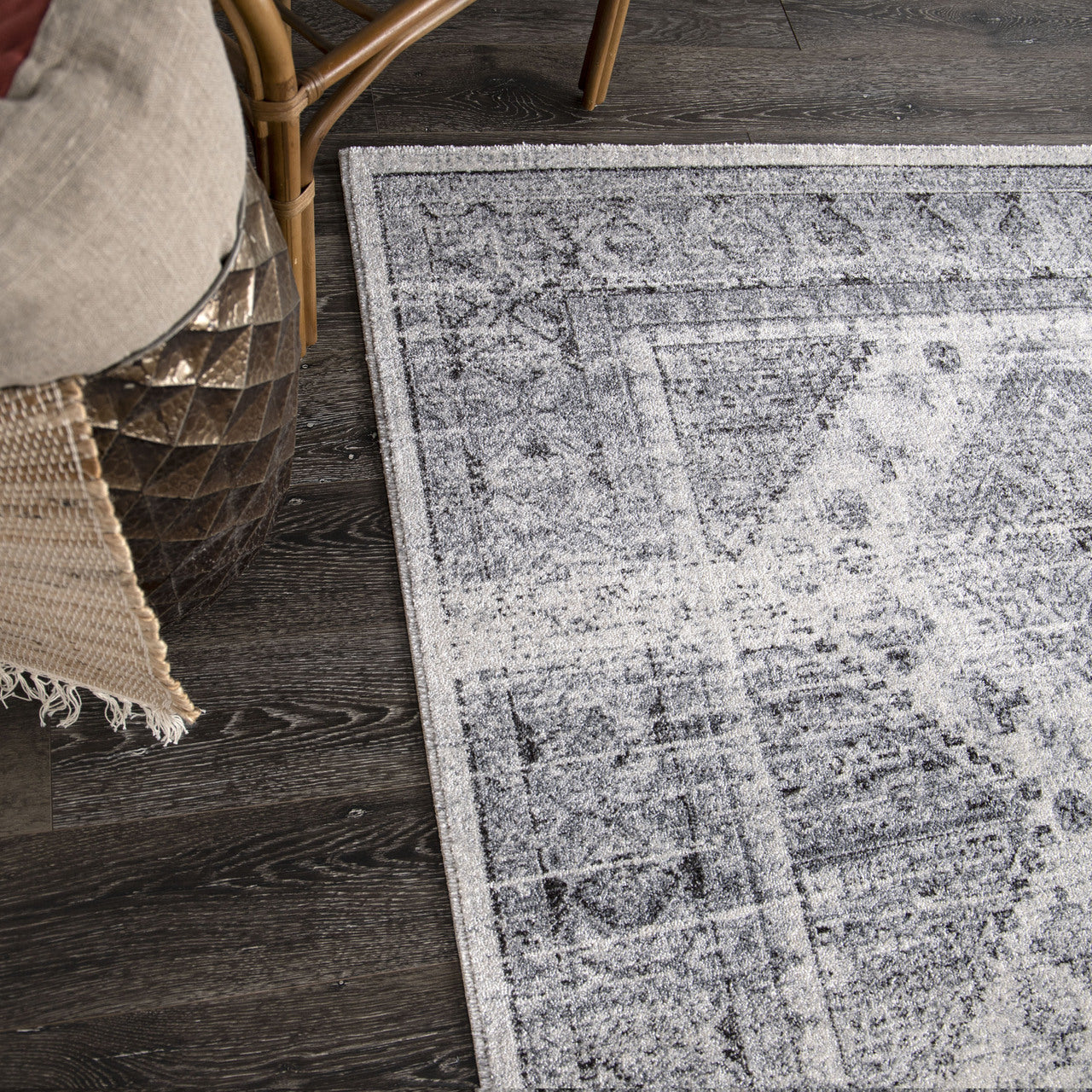 Bali Diamonds Direct Off-White-Teppich im Ausverkauf