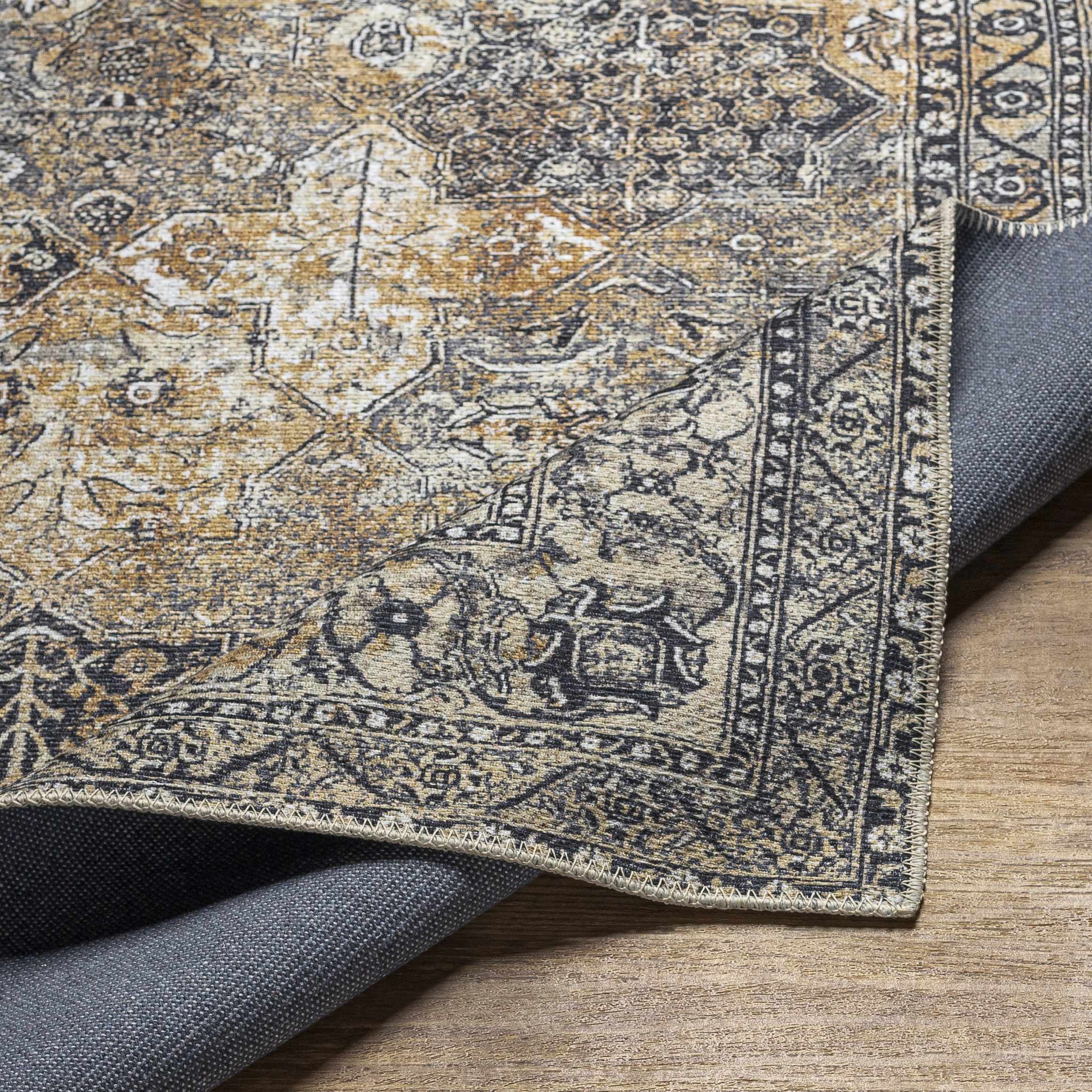 Waschbarer Dagatan-Teppich