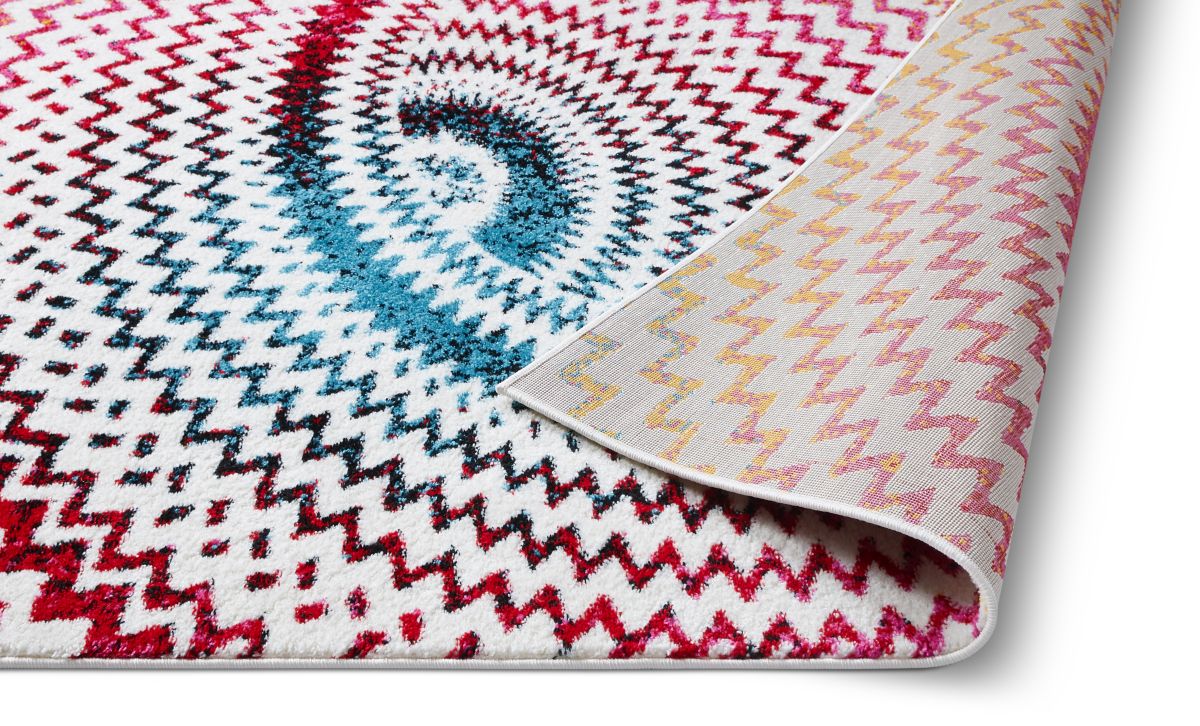 Kaleidoskop Multi Moderner, heller Teppich