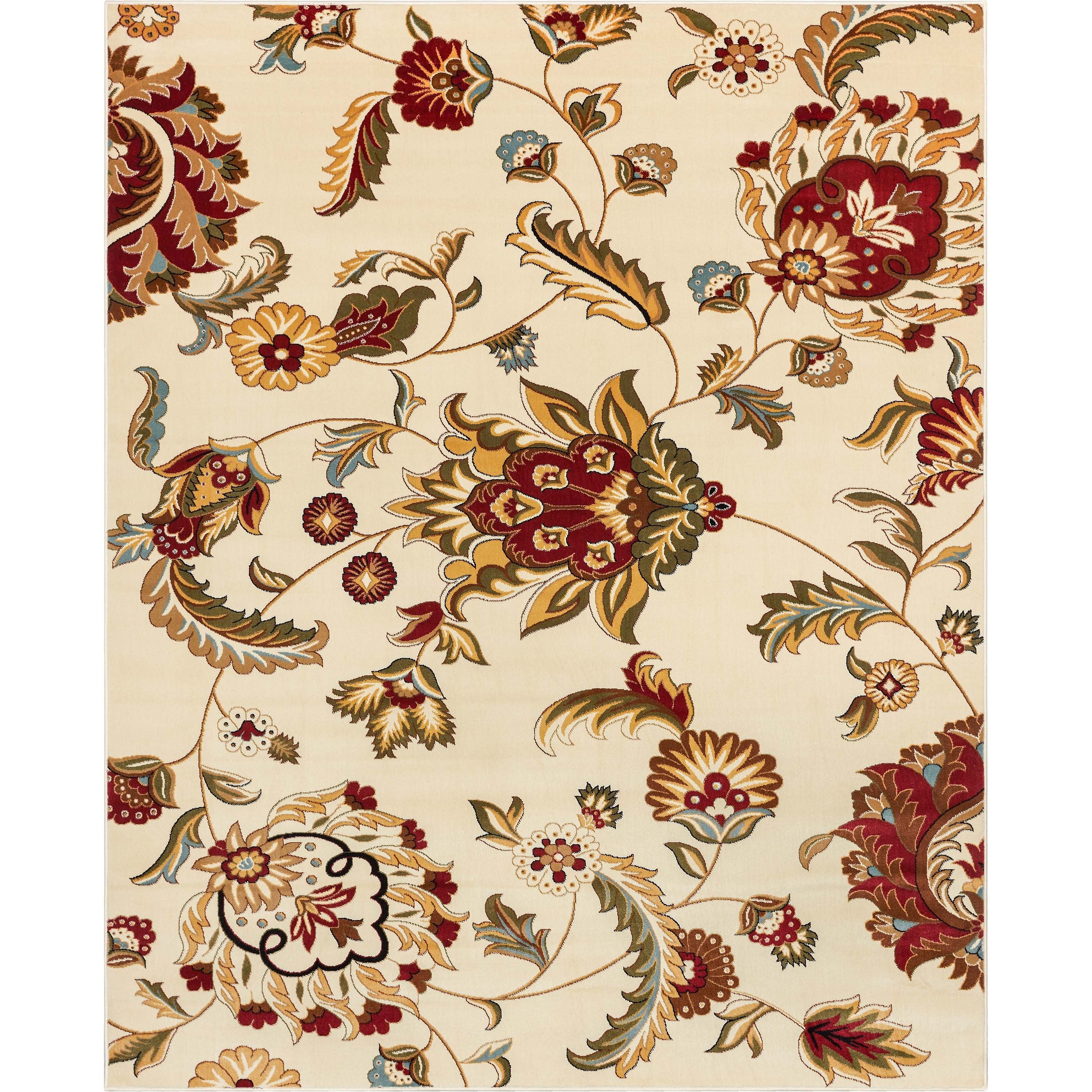 Ashley Orientalischer Elfenbein-Orientalteppich