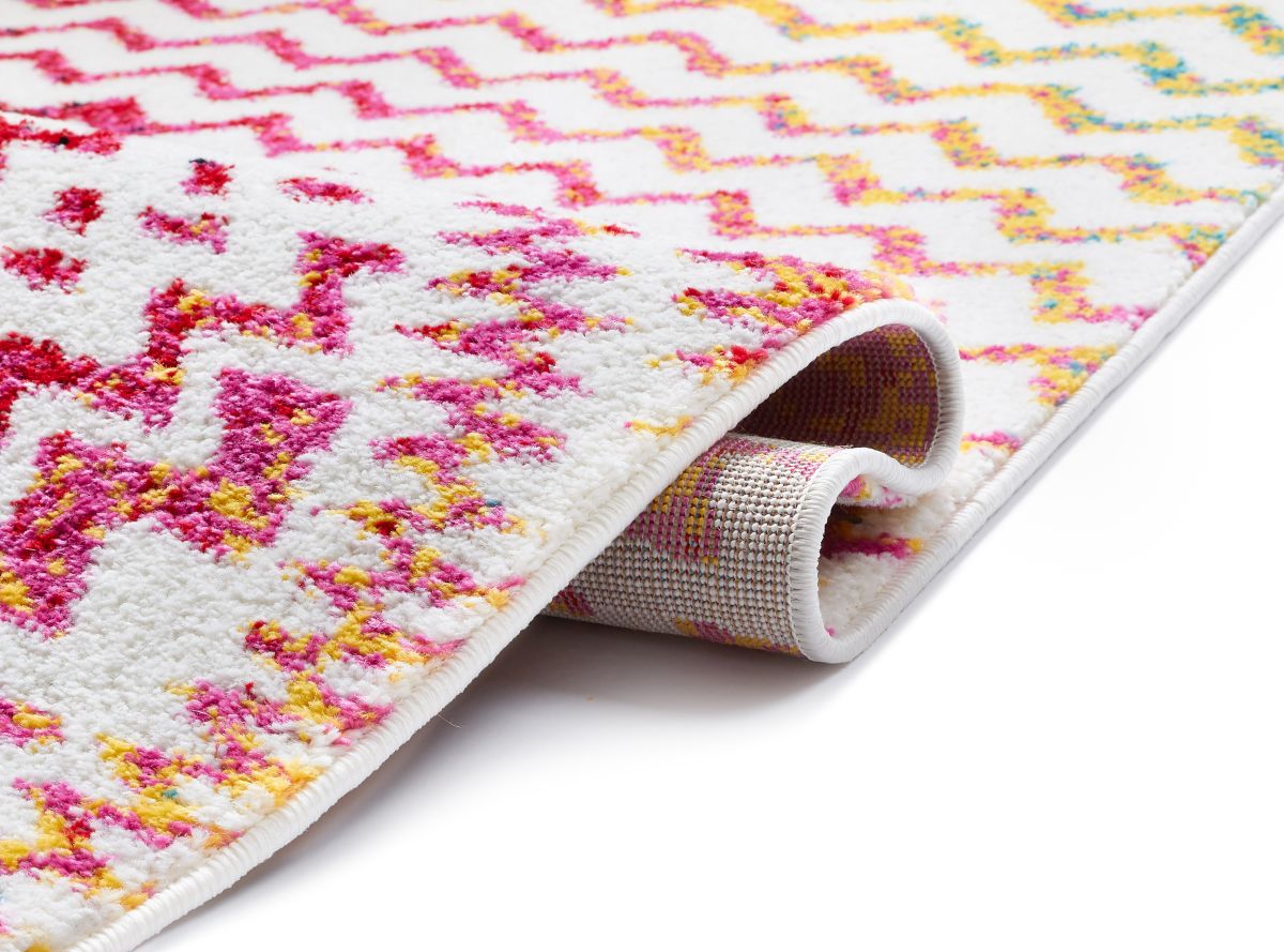 Kaleidoskop Multi Moderner, heller Teppich
