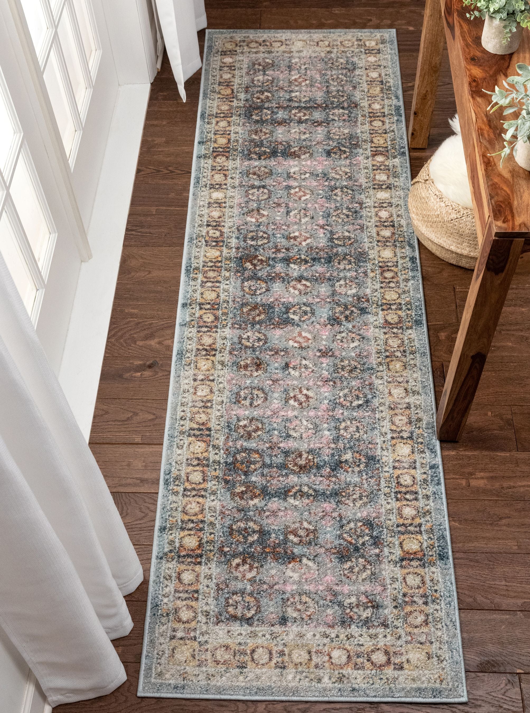 Matlock B&ouml;hmischer eklektischer persischer blauer Teppich