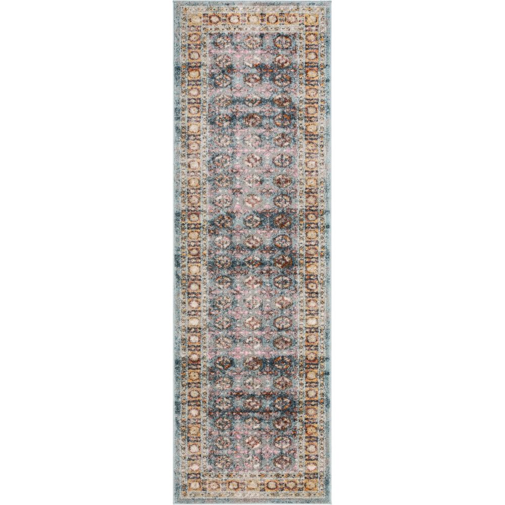 Matlock B&ouml;hmischer eklektischer persischer blauer Teppich