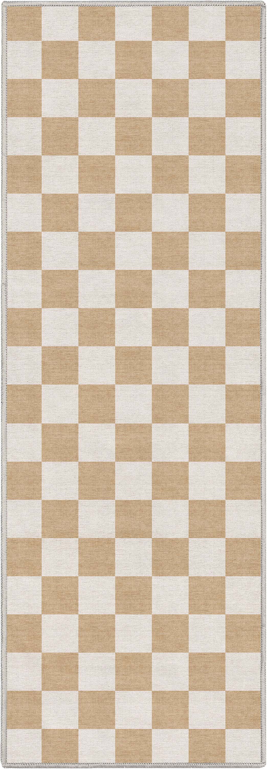 Quadratischer Flachgewebe-Teppich mit modernen geometrischen Boxen