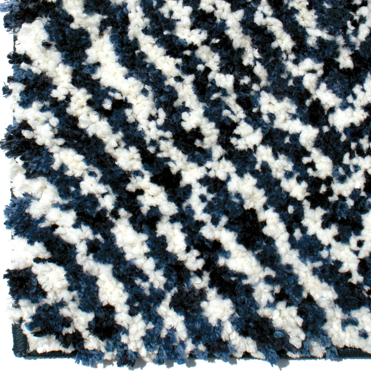Angora Harrington Blauer Ausverkaufsteppich