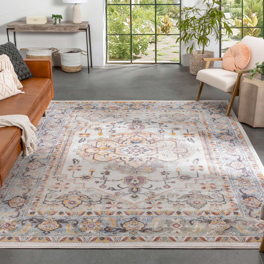 Carno B&ouml;hmischer eklektischer Perserteppich in Beige