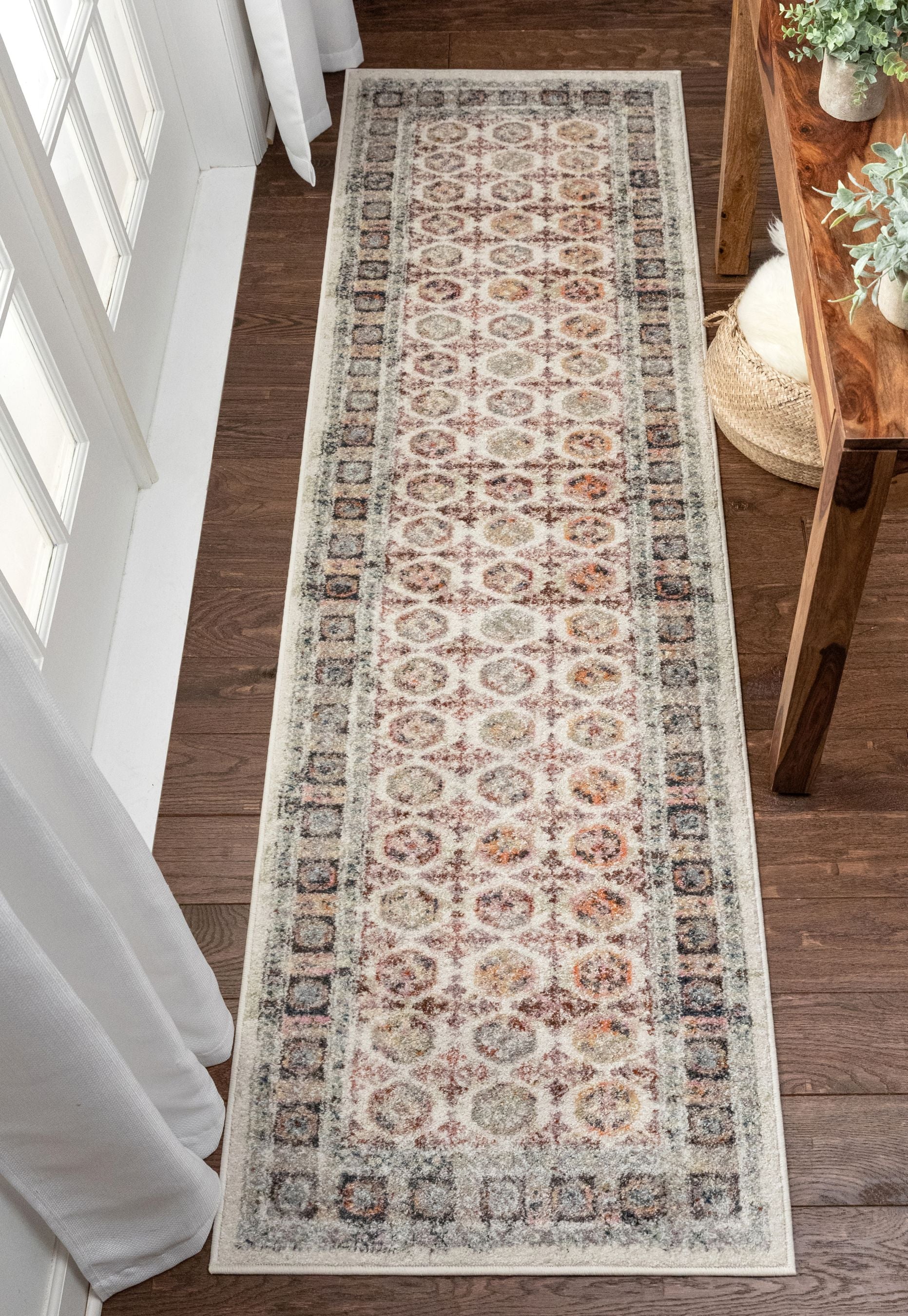 Matlock Bohemian Eclectic Perserteppich in Beige