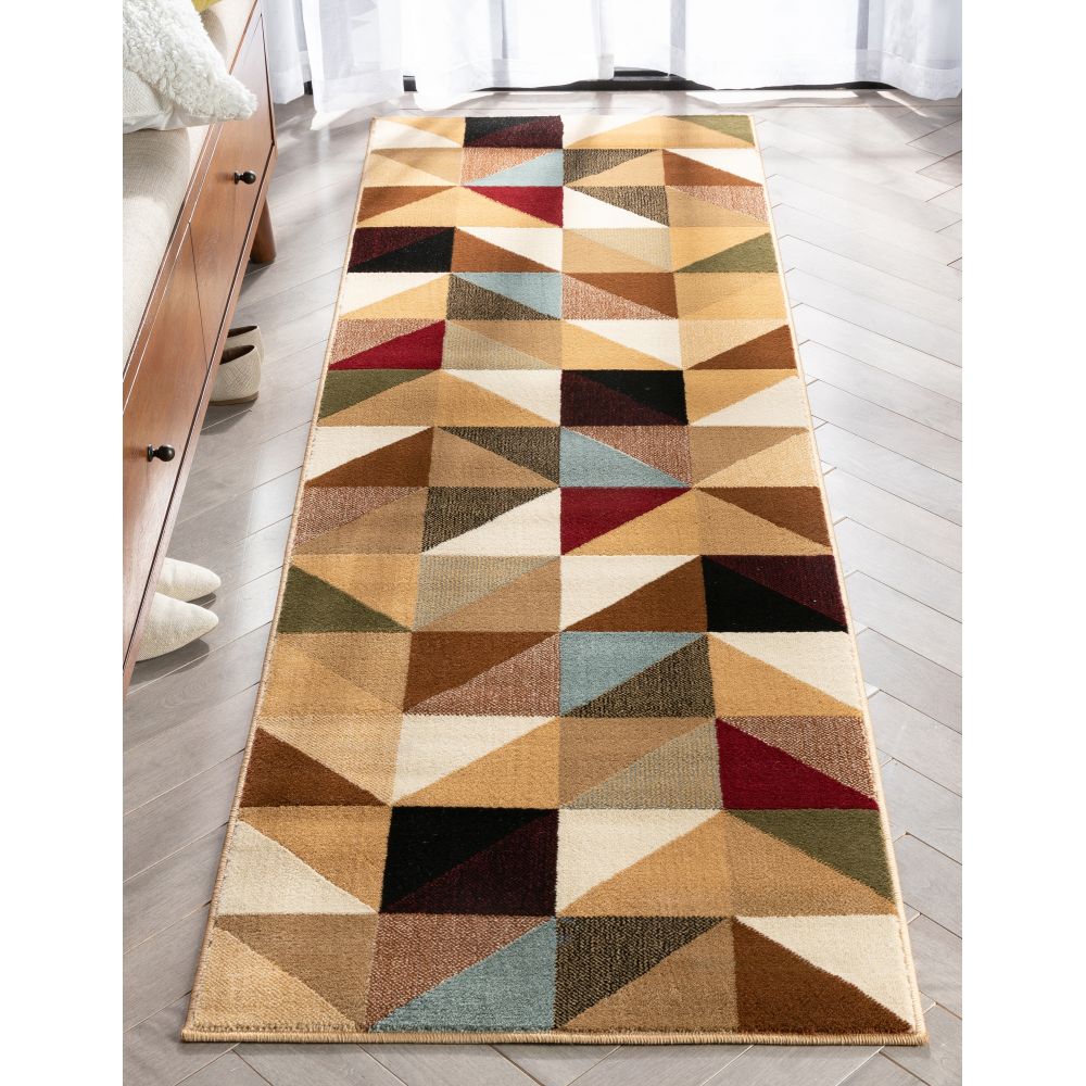 Emine Moderner geometrischer Teppich