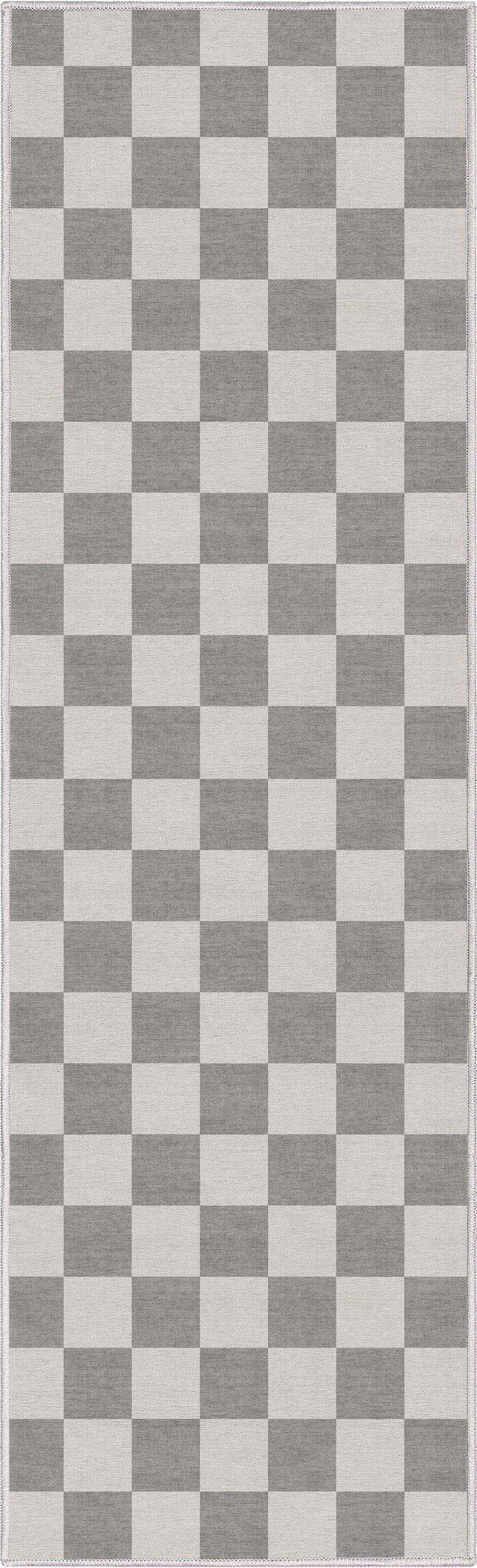 Quadratischer Flachgewebe-Teppich mit modernen geometrischen Boxen