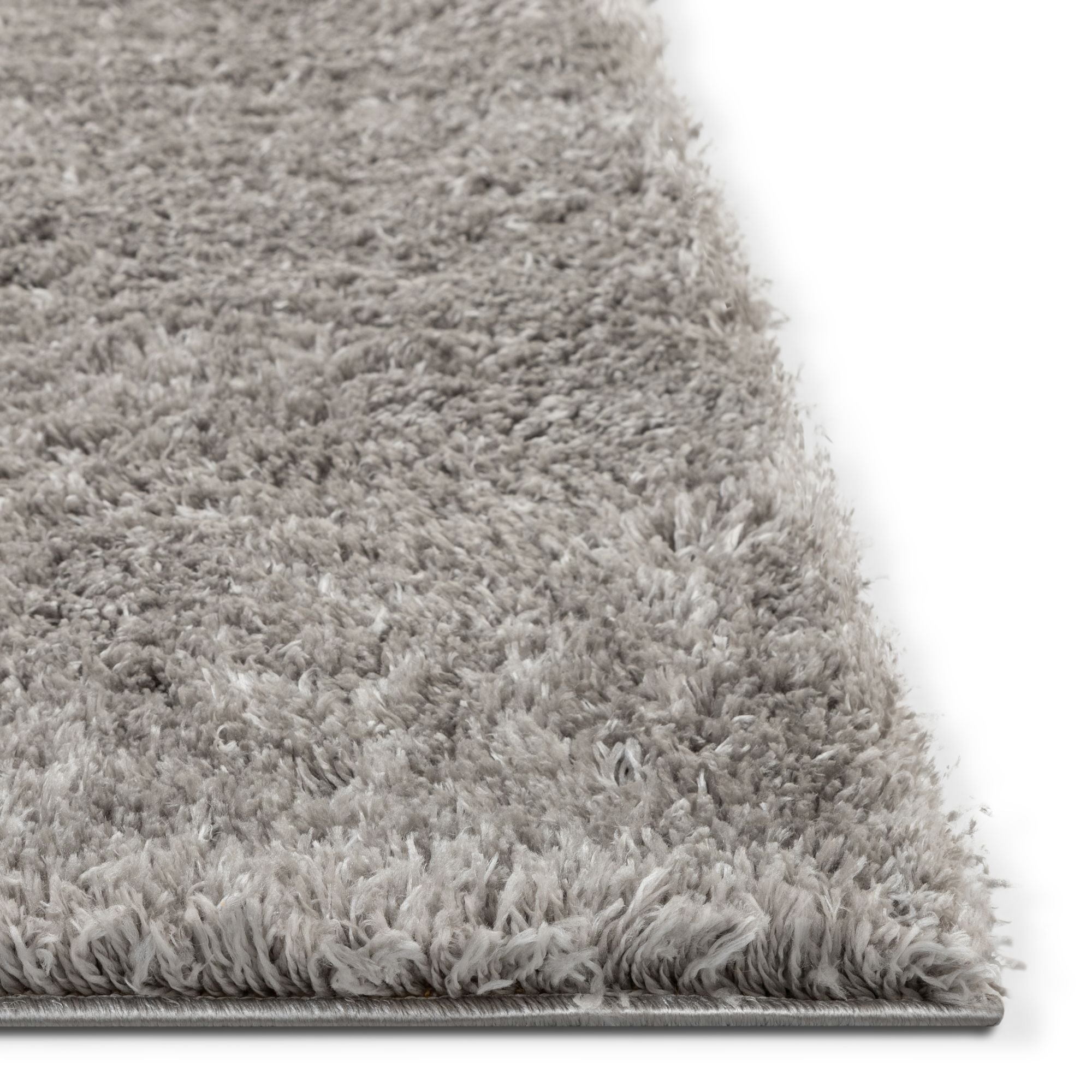 Moderner Shag-Teppich Olympic Silver