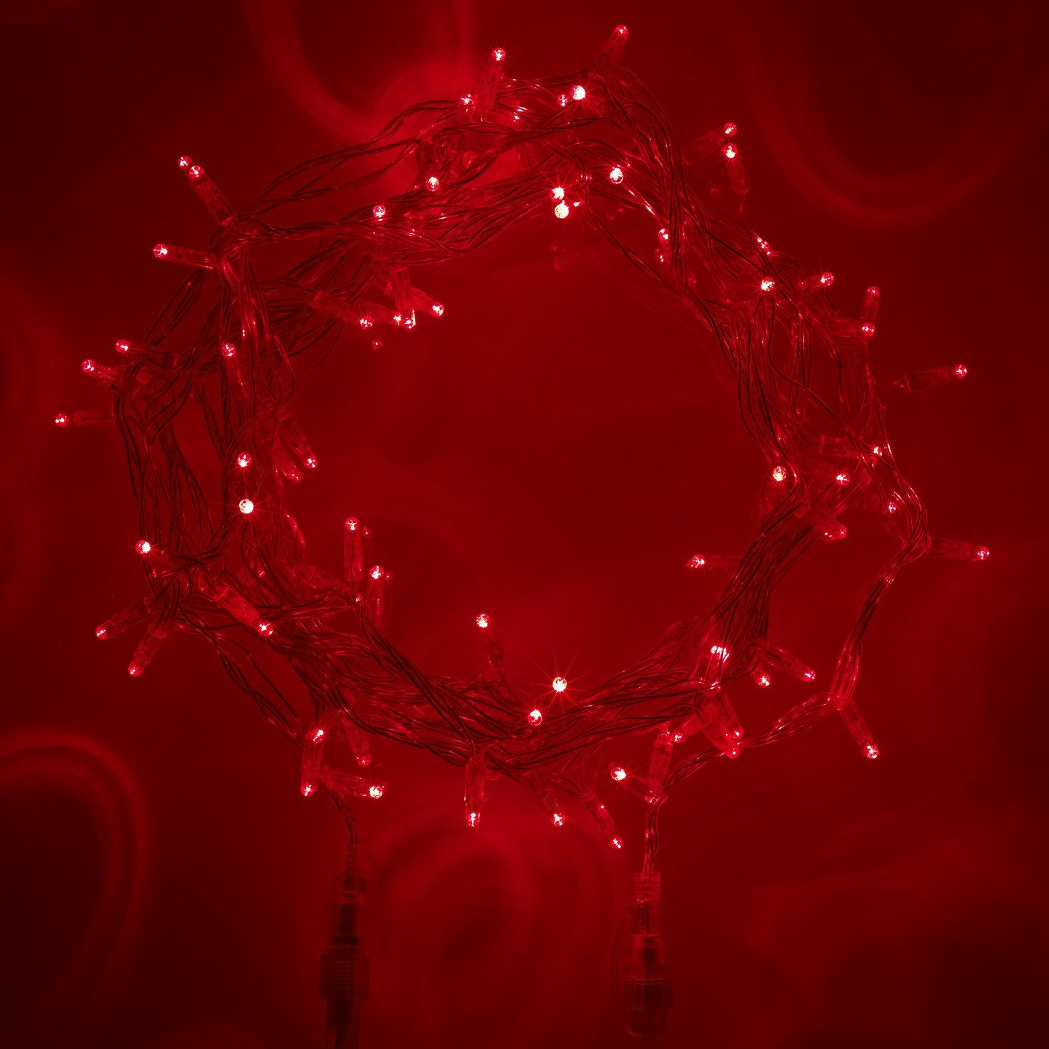 Core Connect 40m 400 Red Connectable Fairy Lights Clear Cable