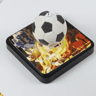 3D Calendar 2025 - Football