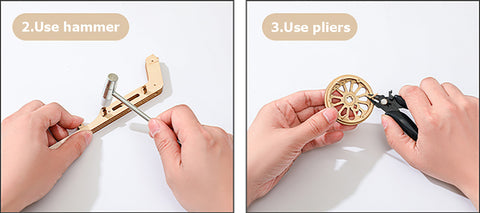 Puzzle 3D in legno del treno a vapore Fifijoy