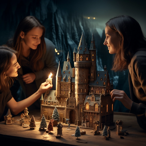 Calendario 3D 2025 – Castillo Mágico