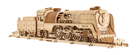 Puzzle 3D in legno del treno a vapore Fifijoy