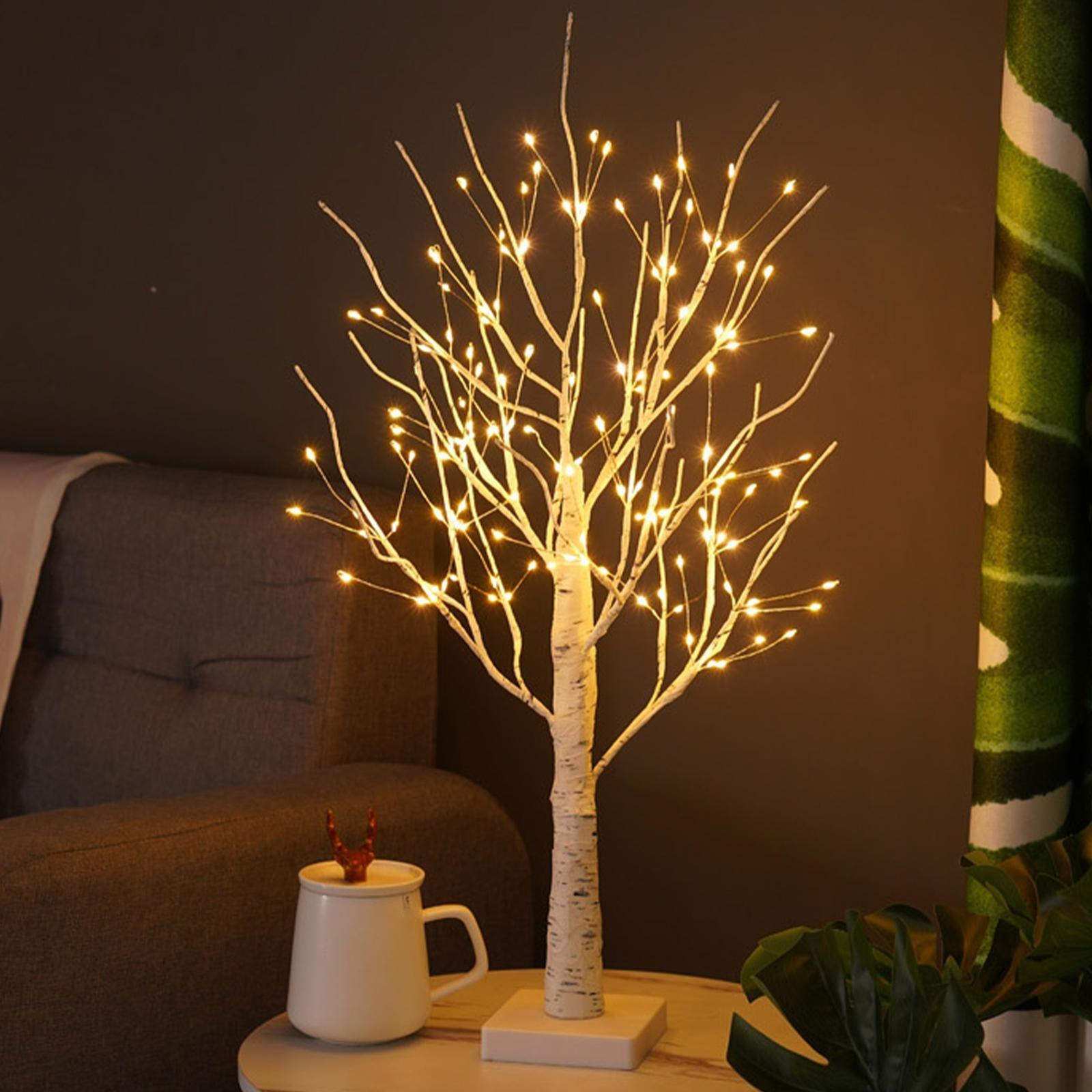 Wire Tree Tea Light Mini Copper Wire Birch Tree Light