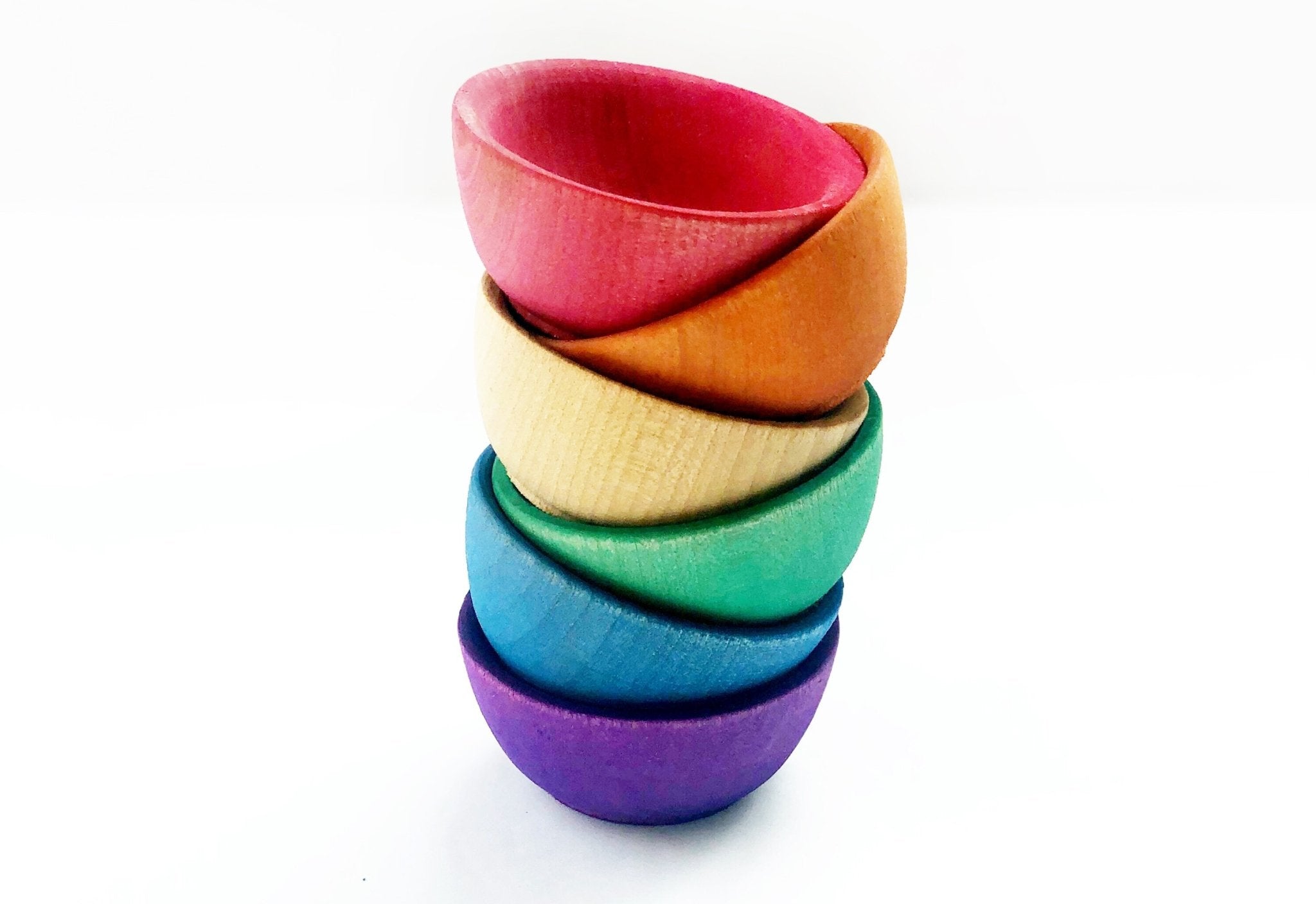 Rainbow Sorting Bowls