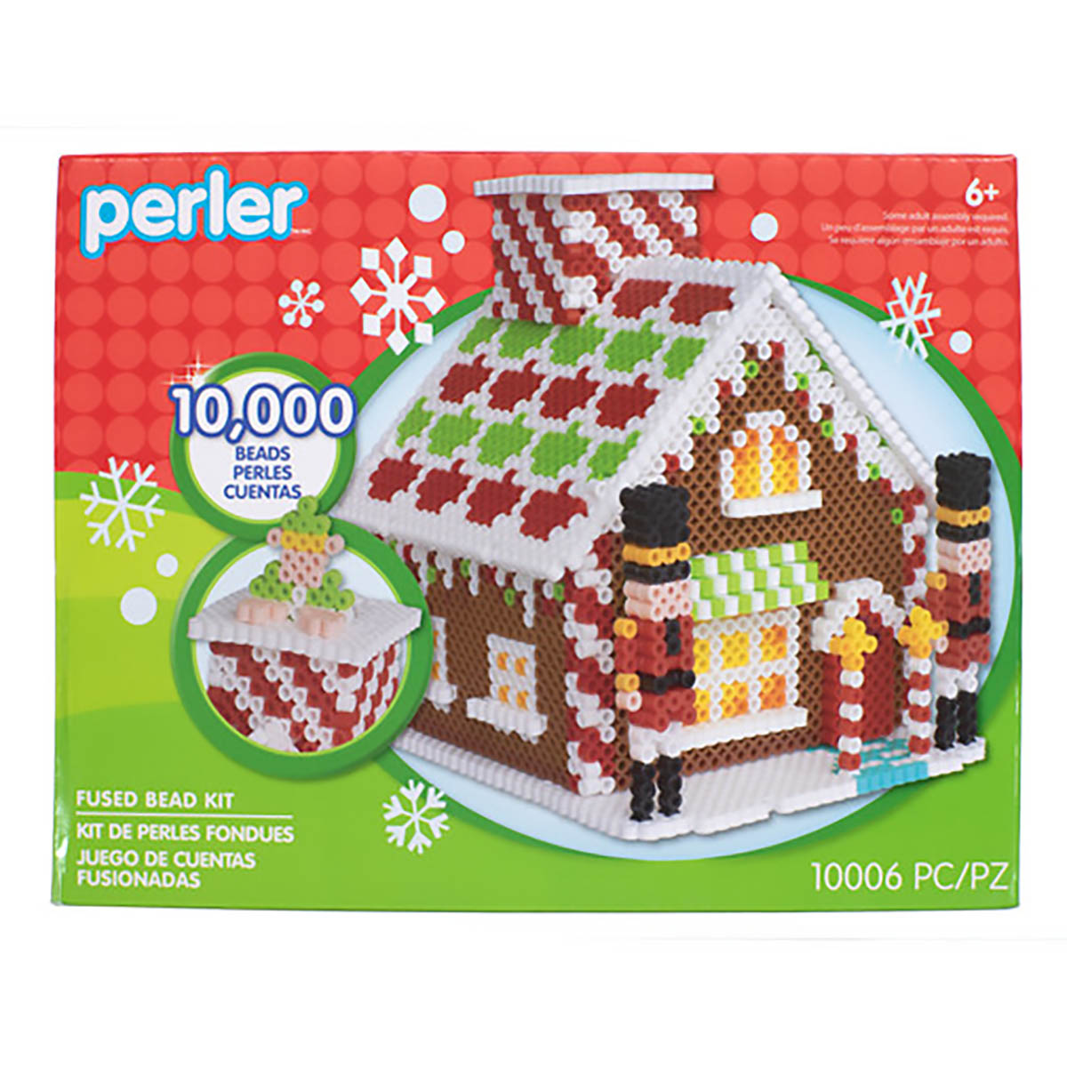 Perler Santa's Workshop Gingerbread House Kit