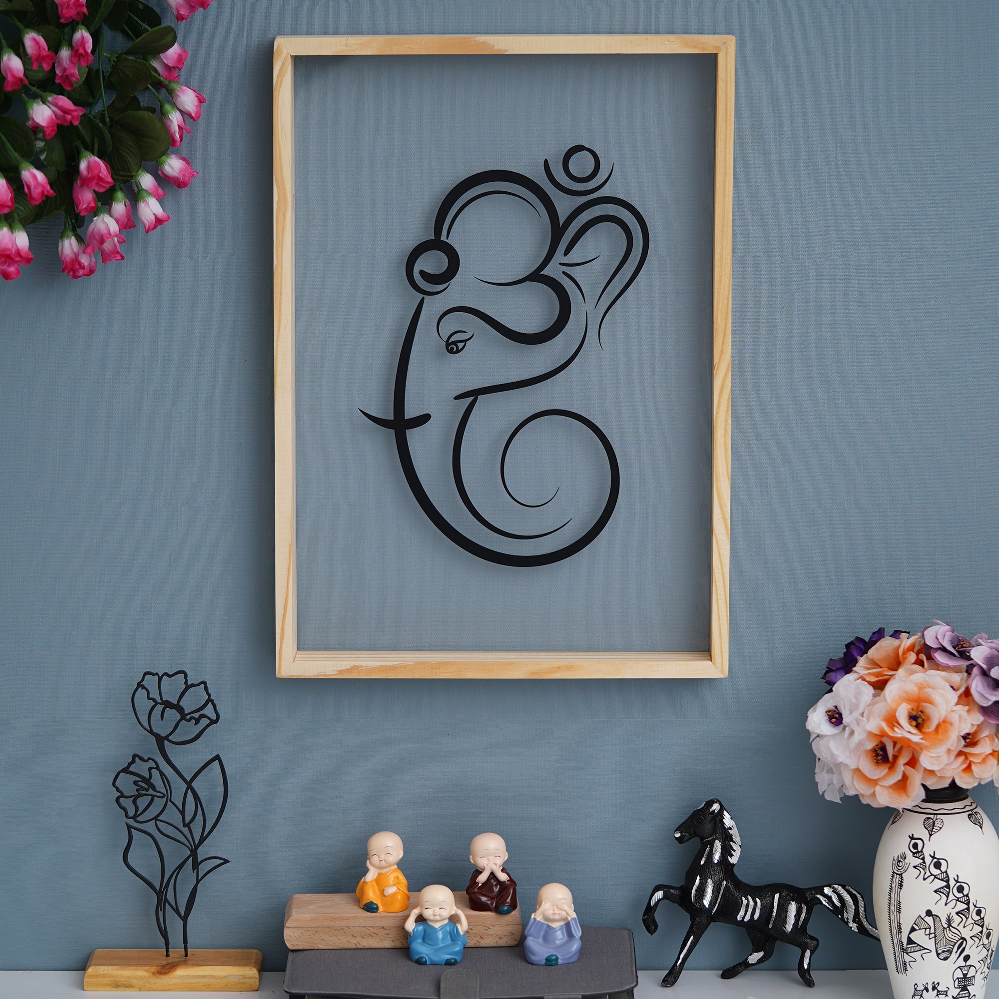 Lord Ganesh Acrylic Frame