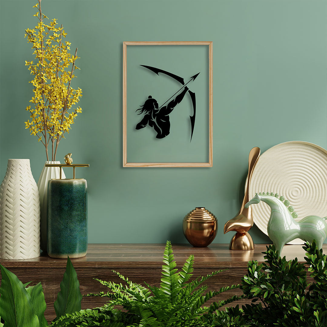 Lord Ram Acrylic Frame