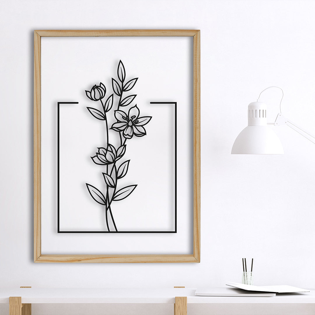 Beautiful Plant Acrylic Frame
