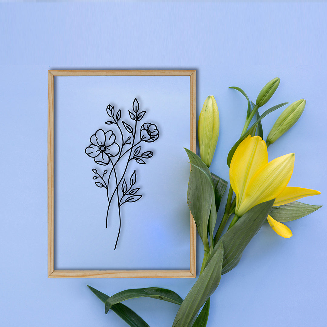 Ultimate Flowers Acrylic Frame