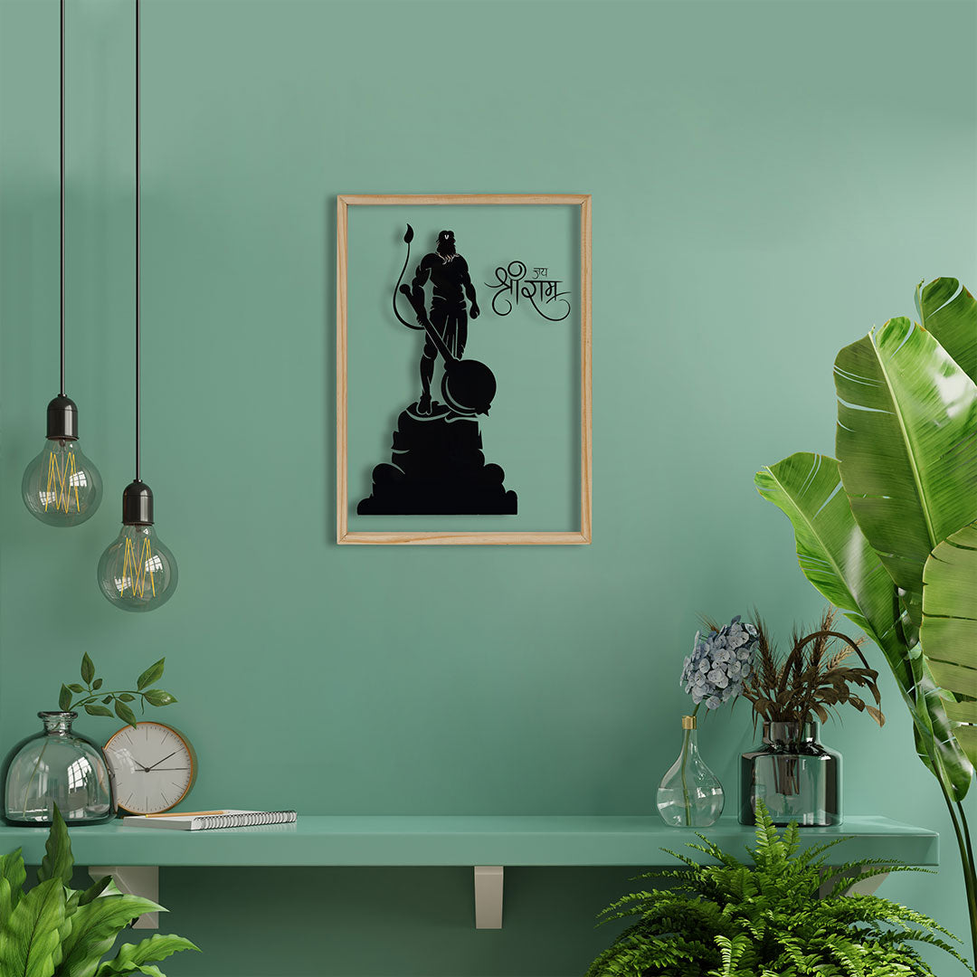 Lord Hanuman Acrylic Frame