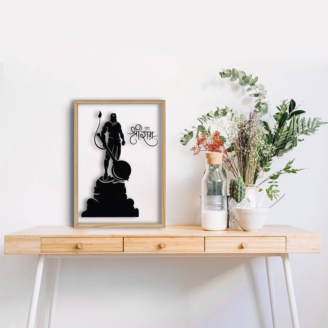 Lord Hanuman Acrylic Frame
