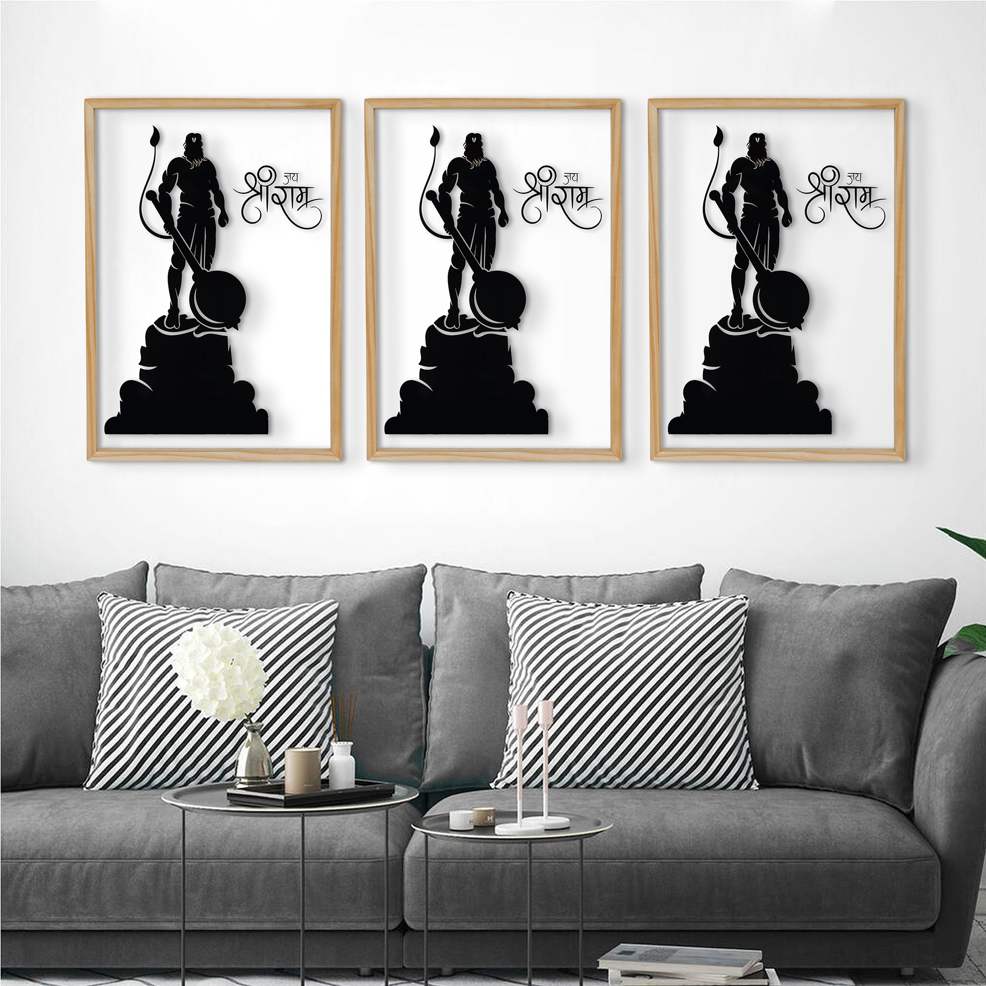 Lord Hanuman Acrylic Frame