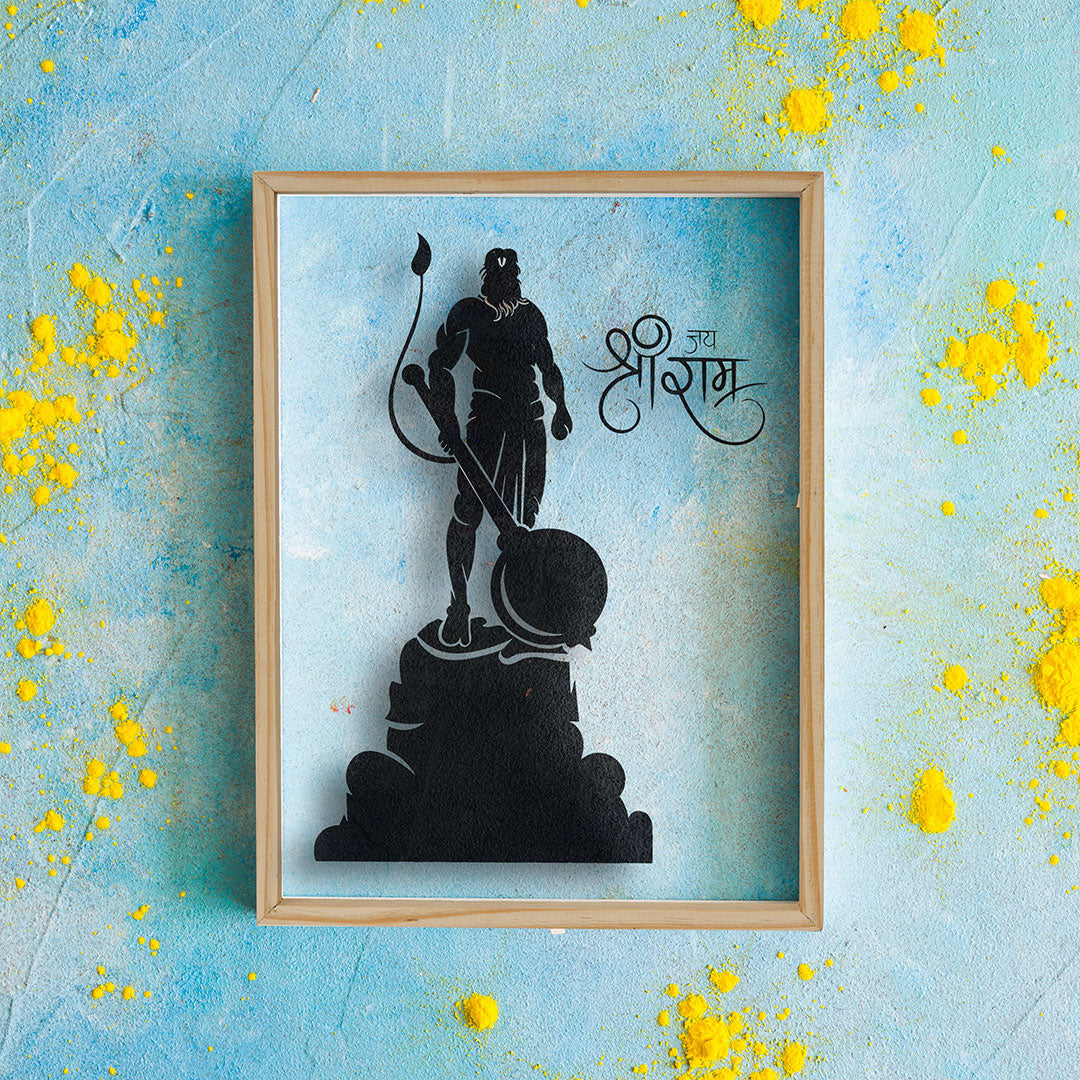 Lord Hanuman Acrylic Frame