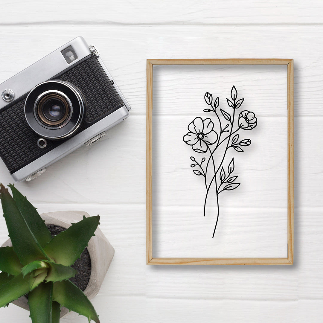 Ultimate Flowers Acrylic Frame