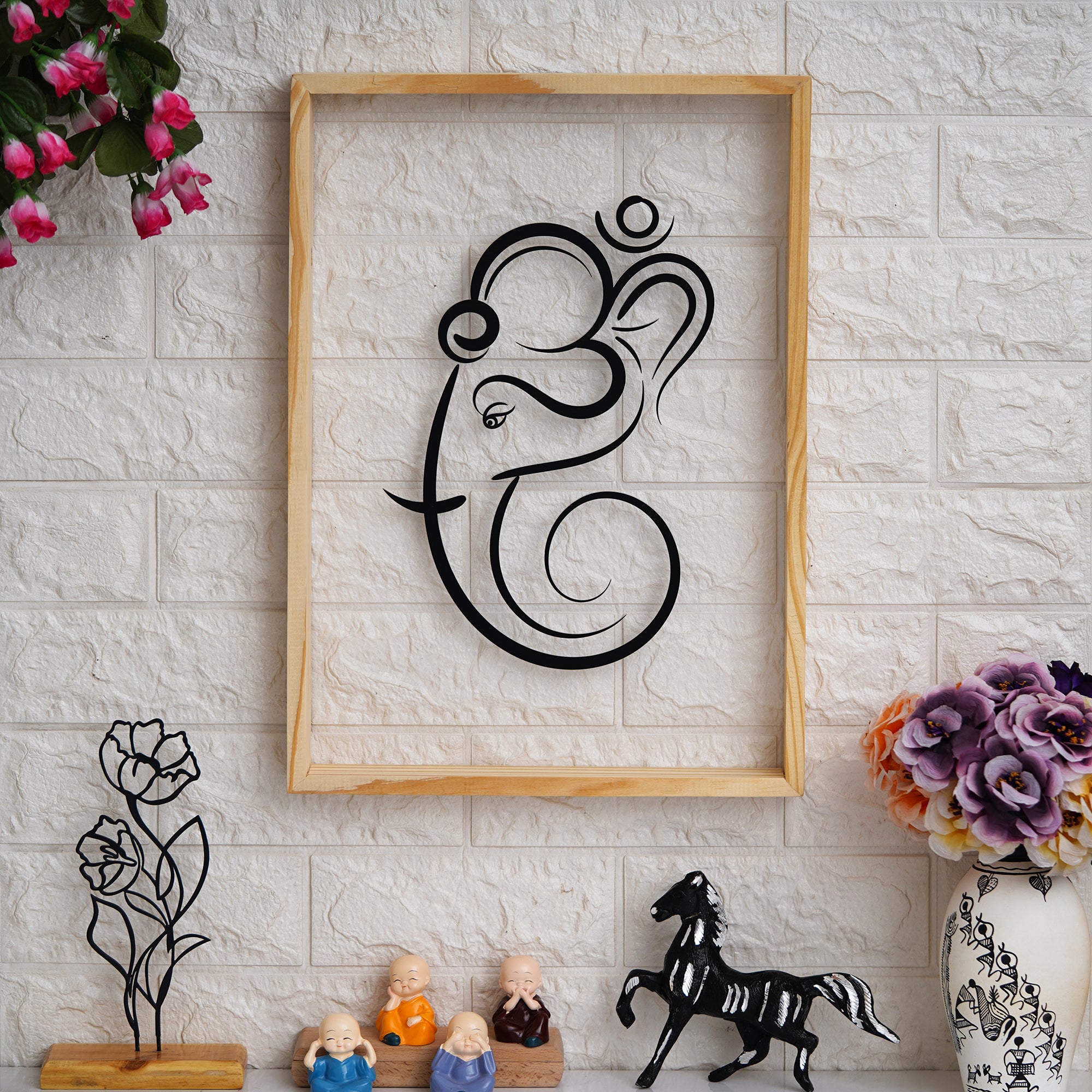 Lord Ganesh Acrylic Frame