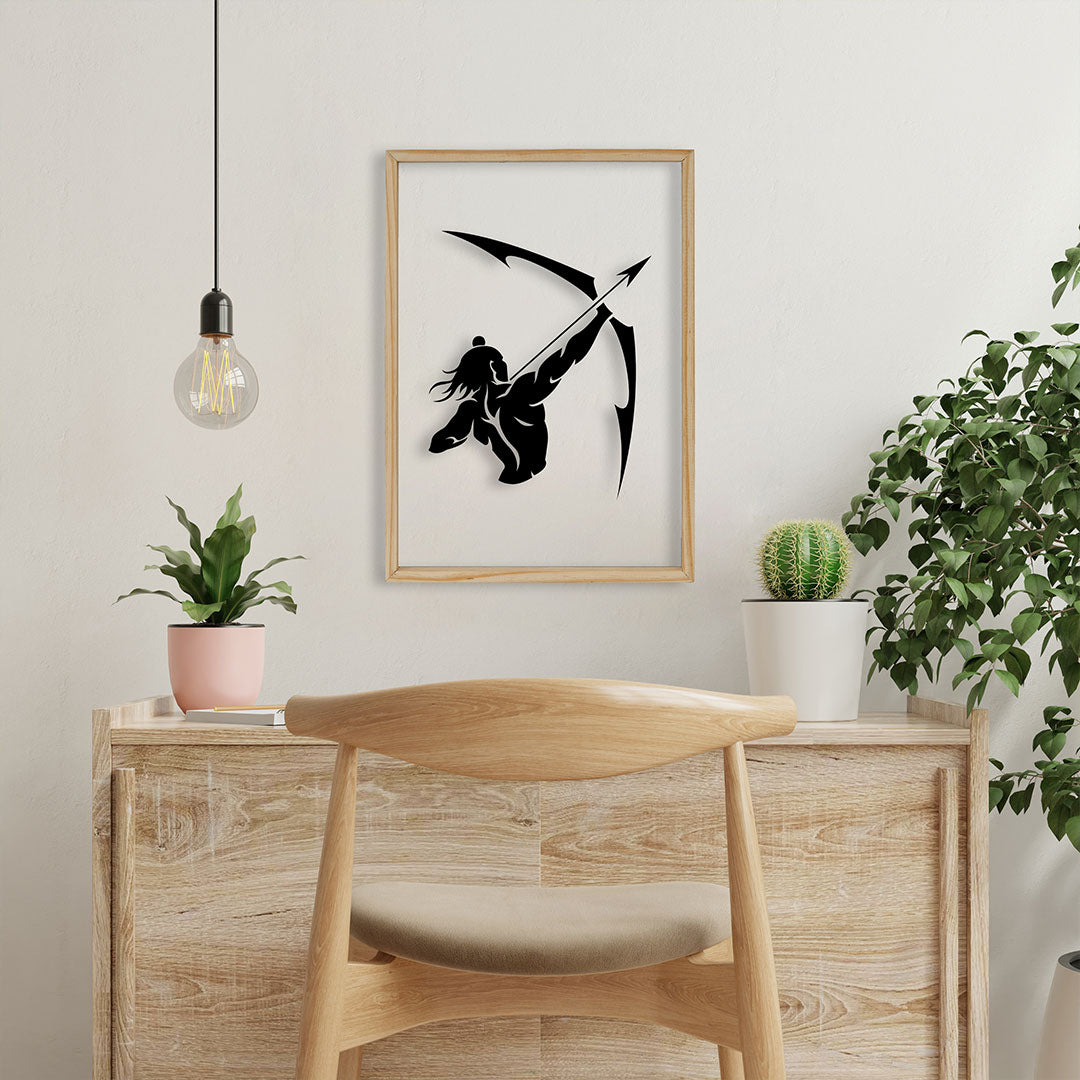 Lord Ram Acrylic Frame