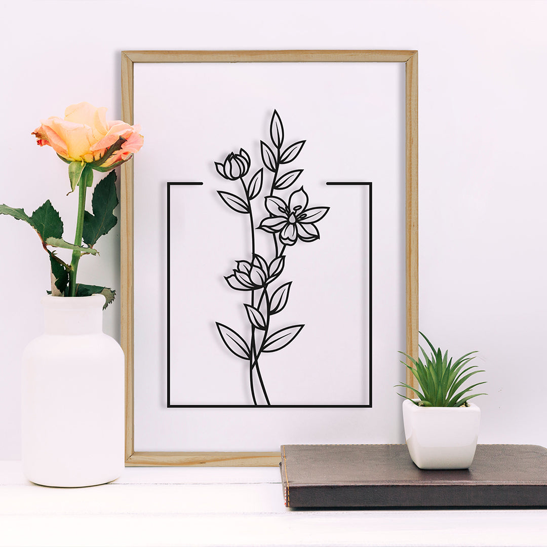 Beautiful Plant Acrylic Frame