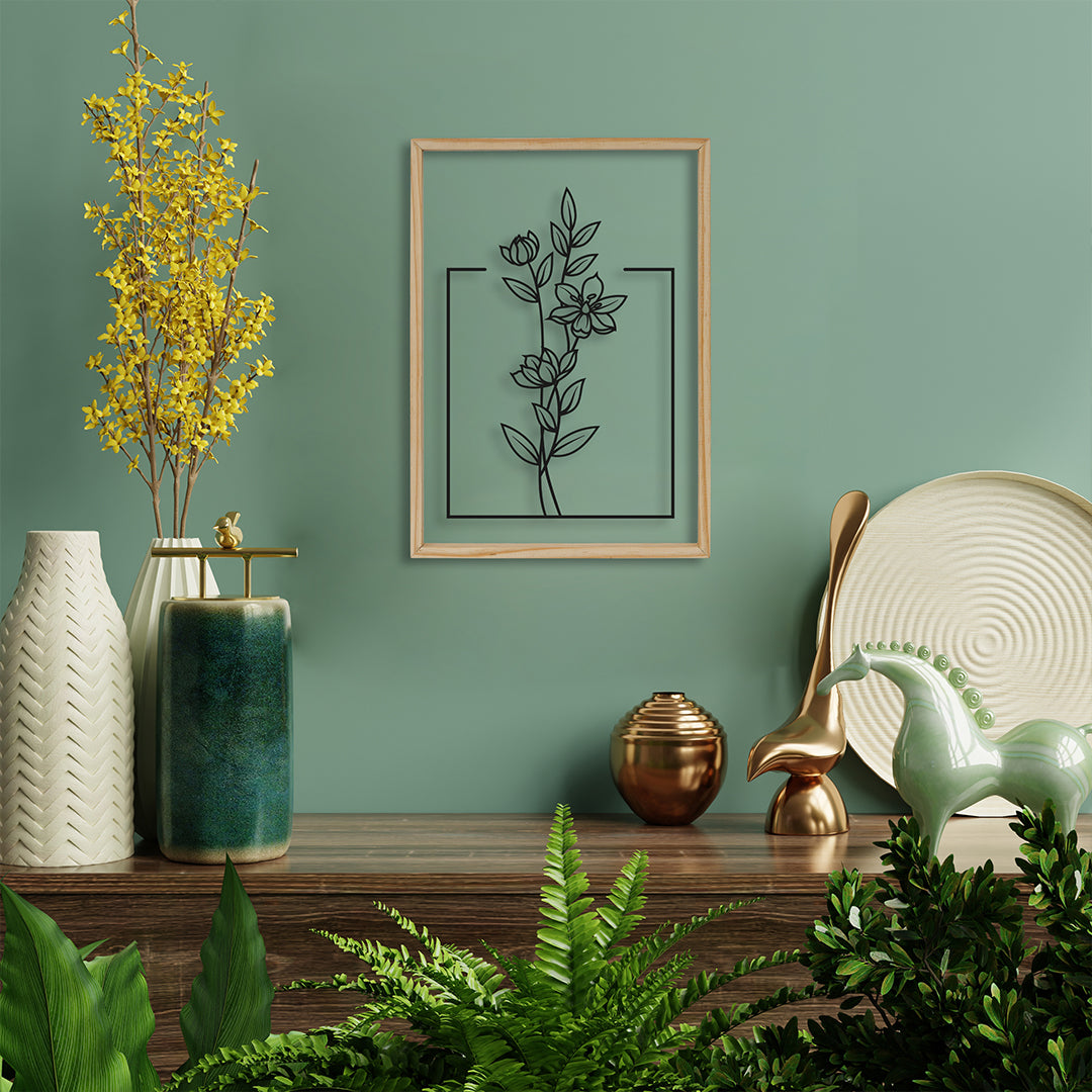 Beautiful Plant Acrylic Frame