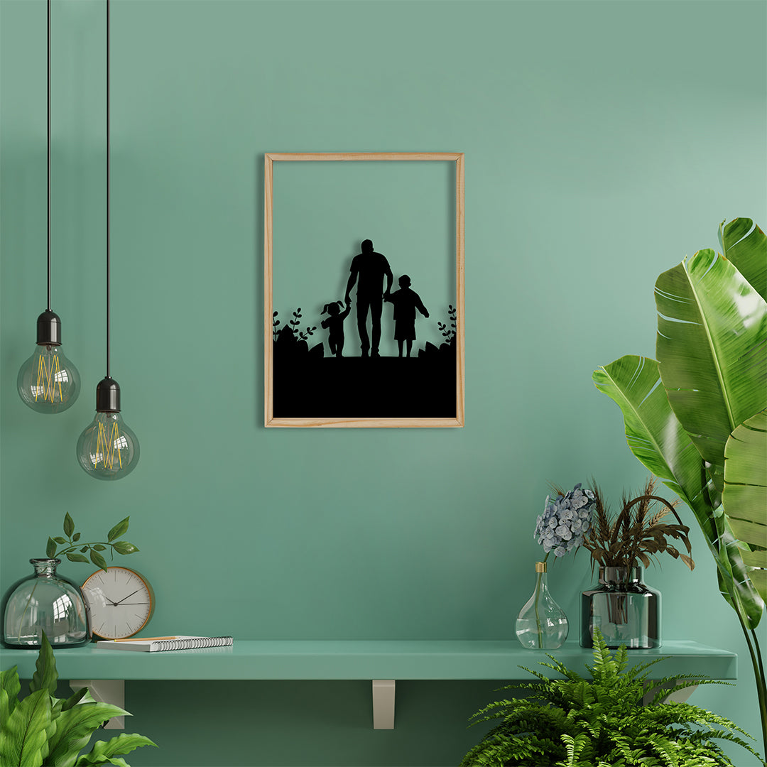 Small Family Acrylic Frame