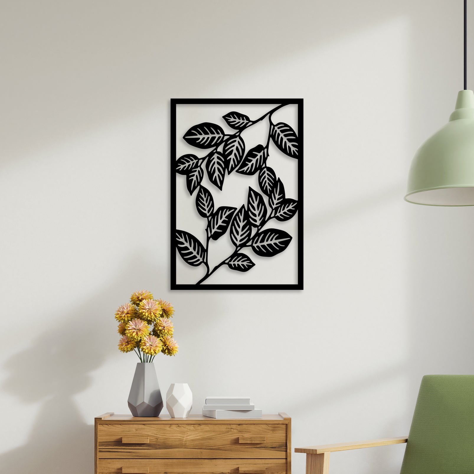 Leaves Metal Wall Art