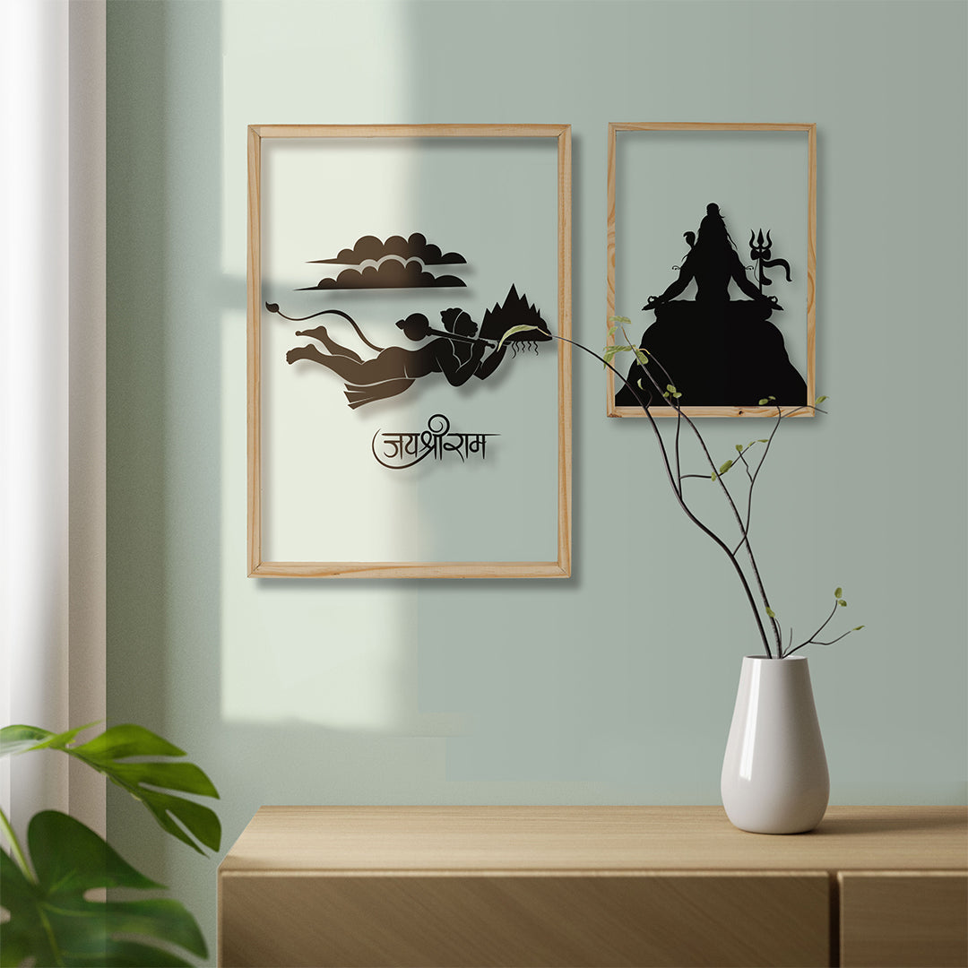 Jai Shree Ram Acrylic Frame