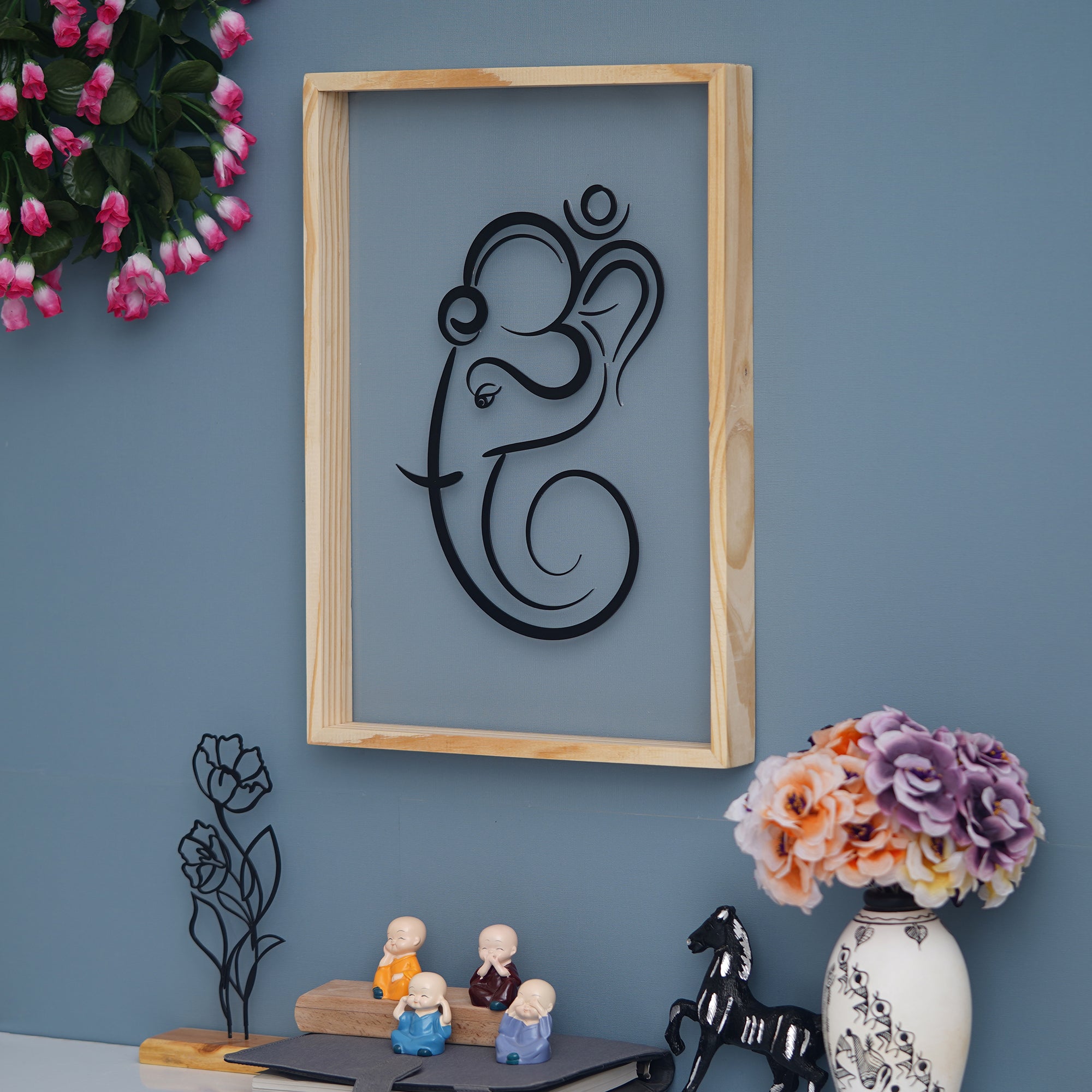 Lord Ganesh Acrylic Frame