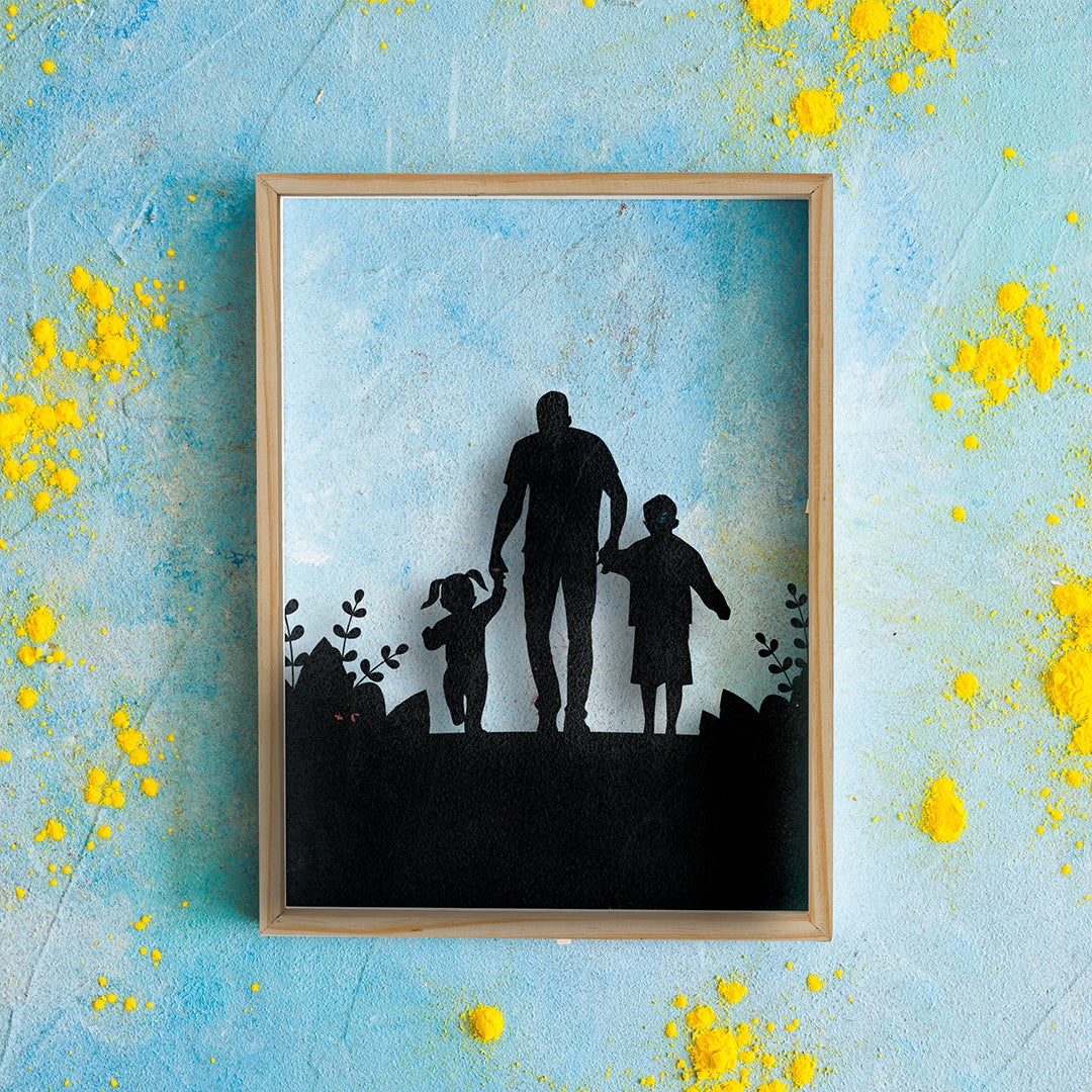 Small Family Acrylic Frame
