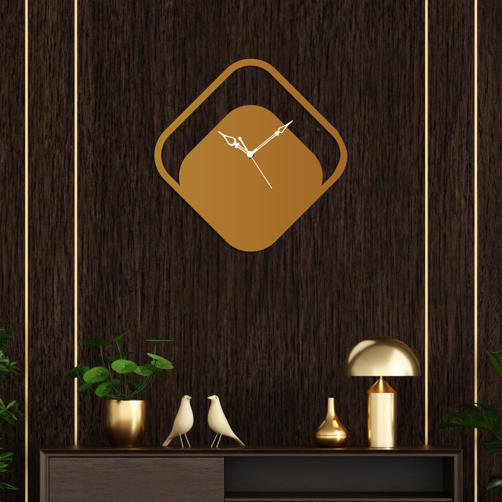 Ultimate Modern Design Metal Wall Clock