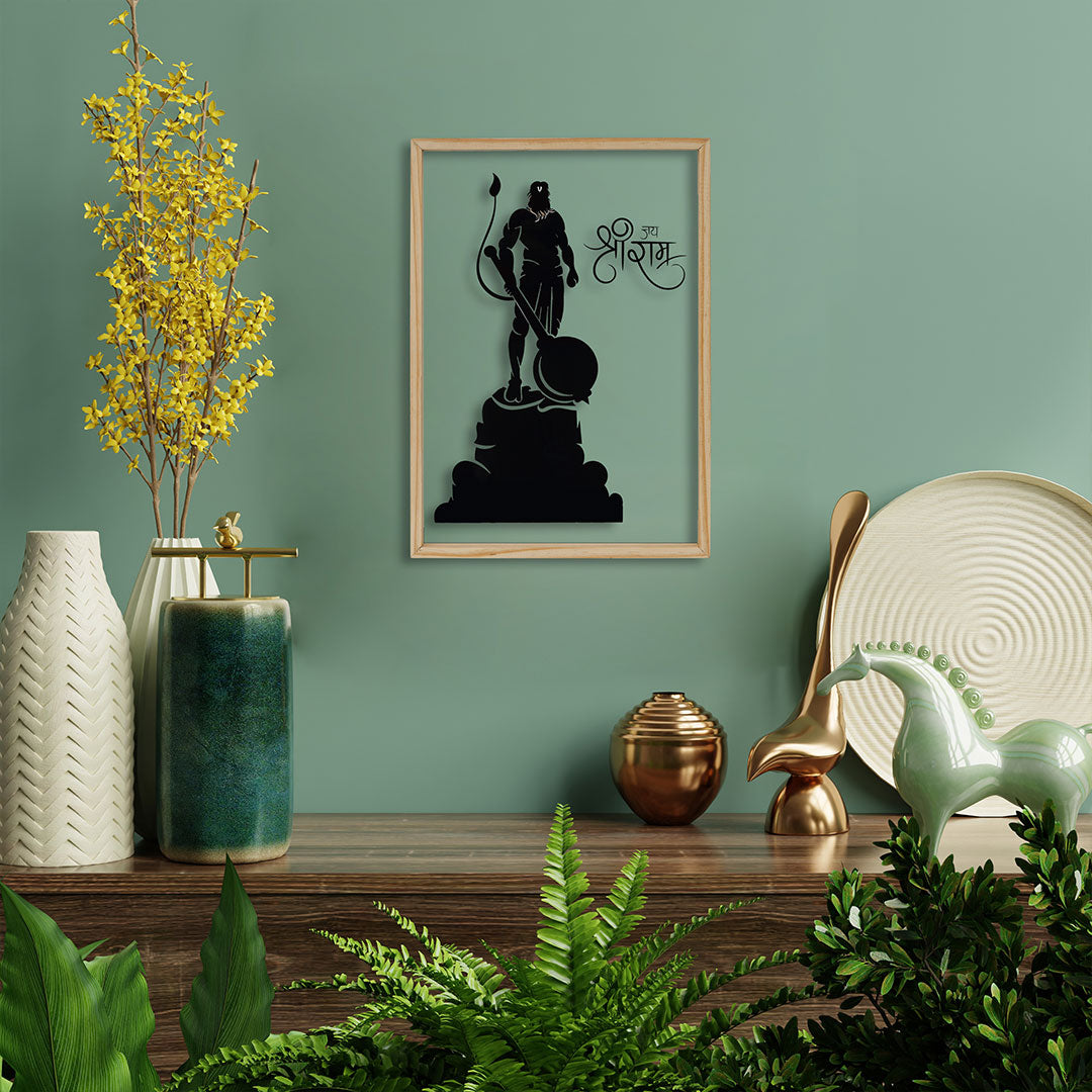 Lord Hanuman Acrylic Frame