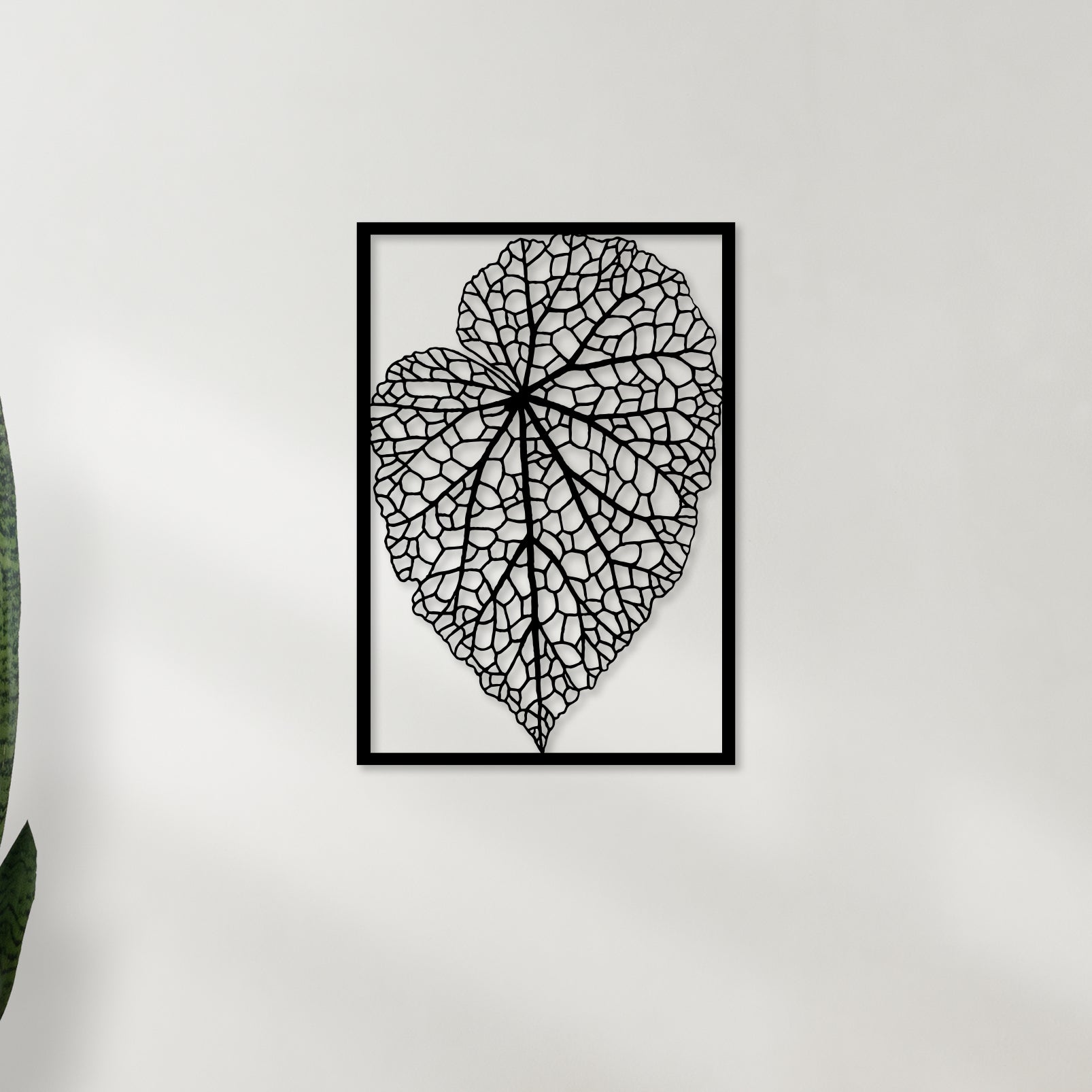 Unique Leaf Metal Wall Art