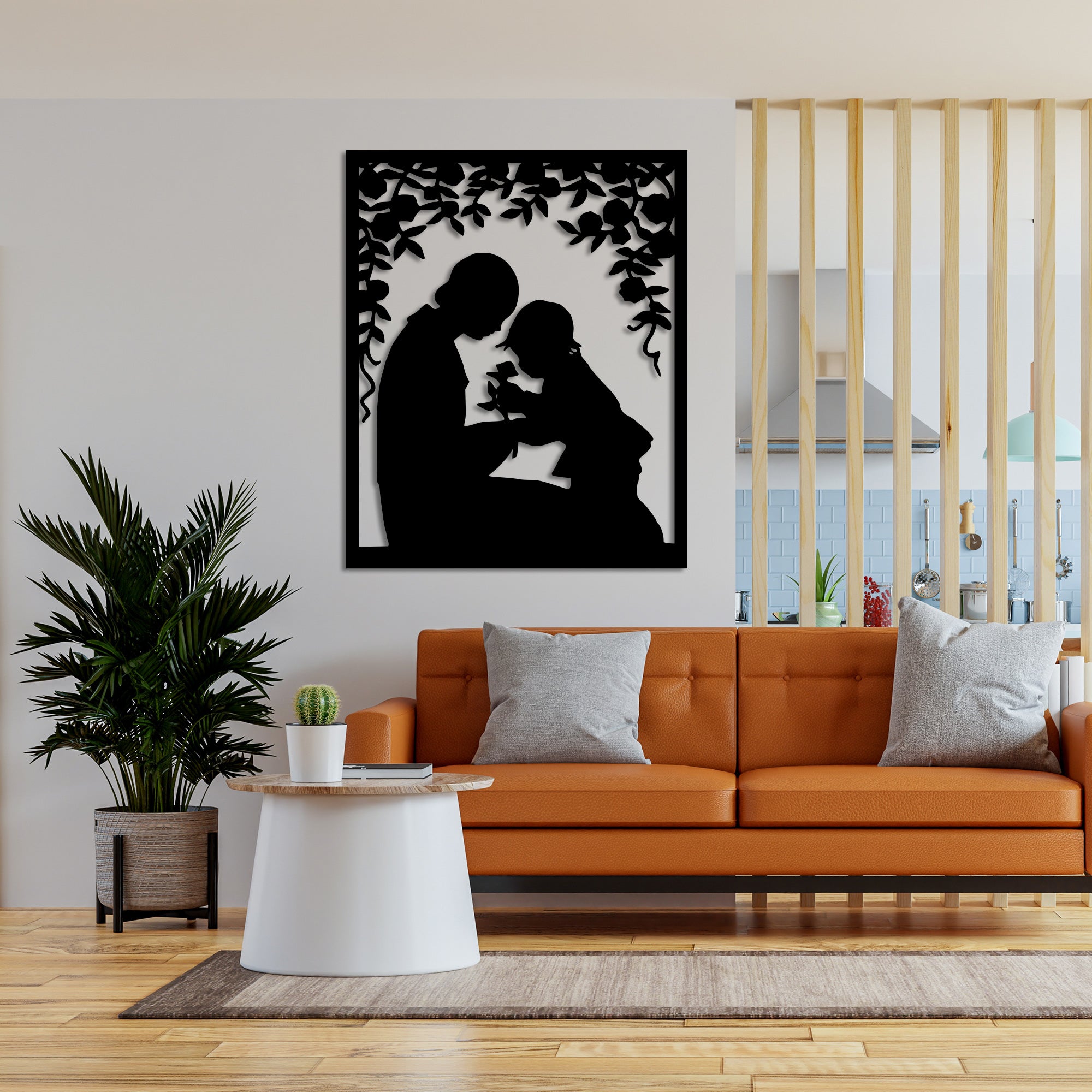 Caring Parent Metal Wall Art