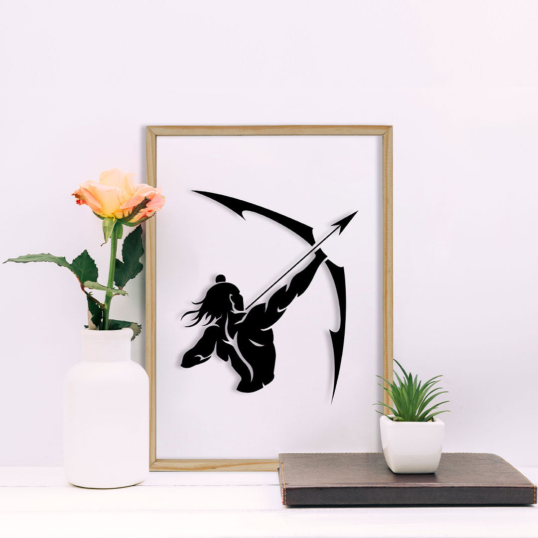 Lord Ram Acrylic Frame