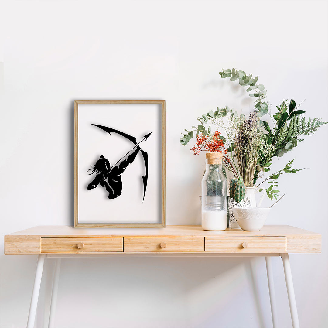 Lord Ram Acrylic Frame